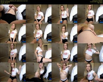 monica — 118 minute MyFreeCams cam show recording, 480p, Aug 22, 2019