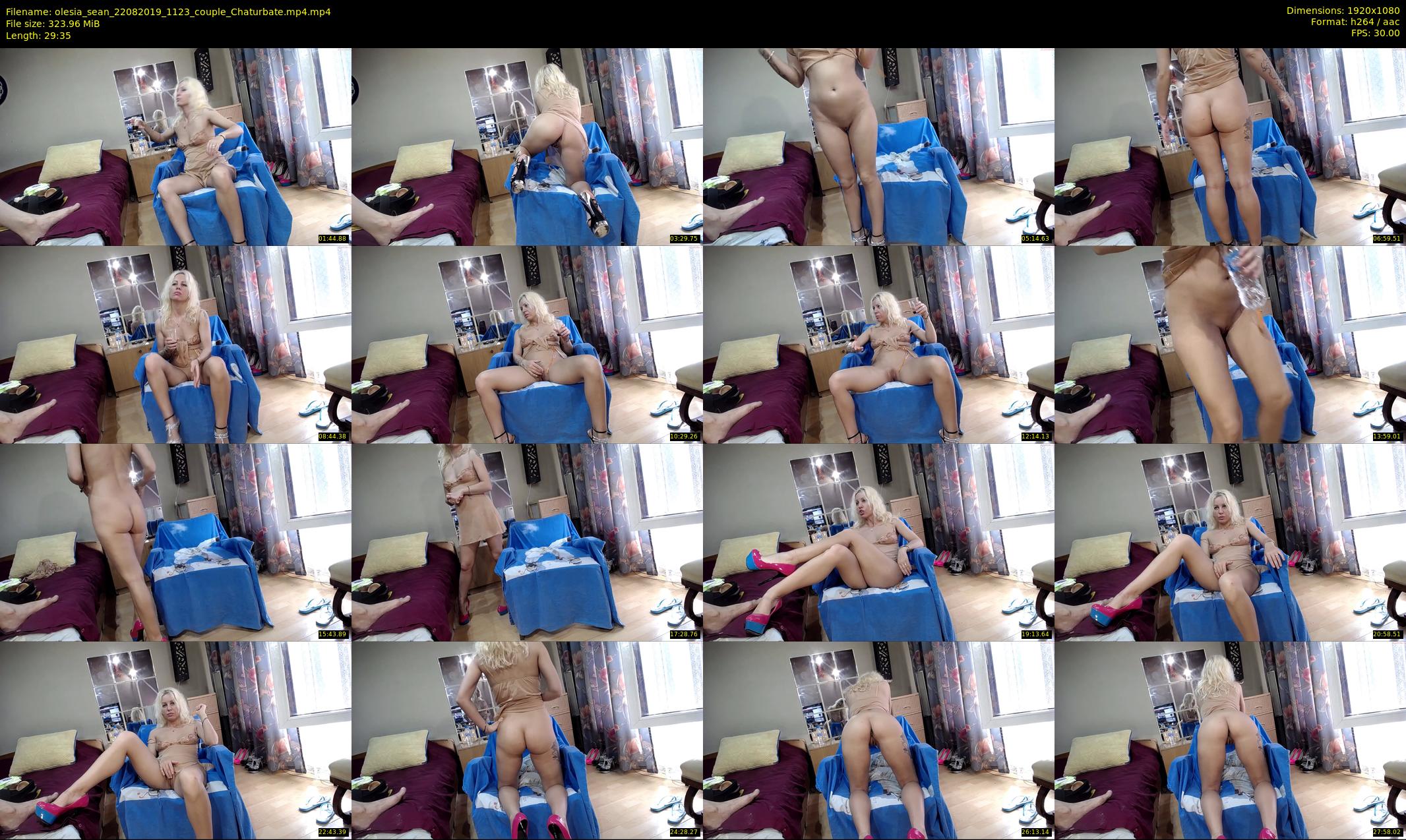 olesia_sean — 30 minute Chaturbate couple cam show recording, 1080p, Aug 22, 2019