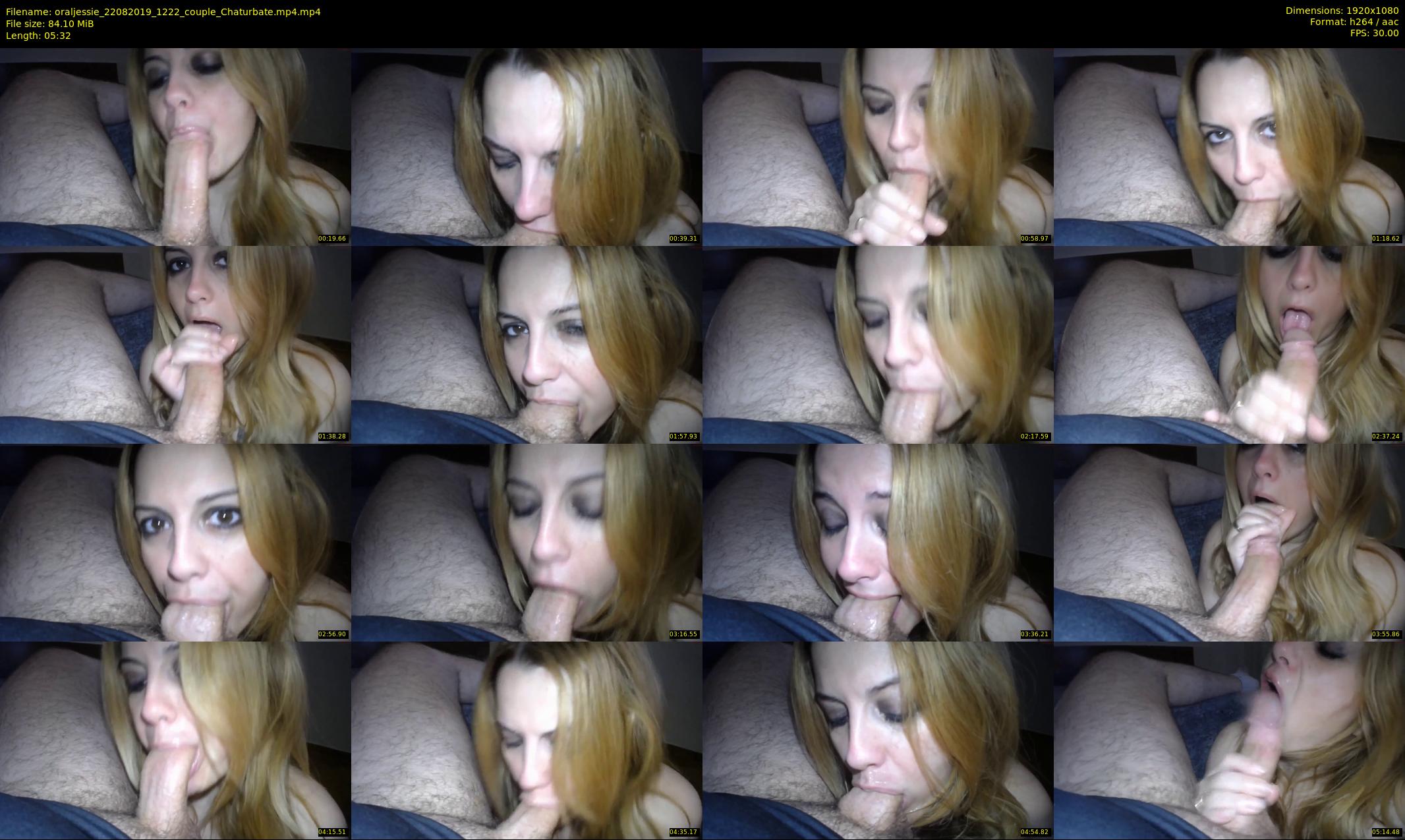 oraljessie — 6 minute Chaturbate couple cam show recording, 1080p, Aug 22, 2019