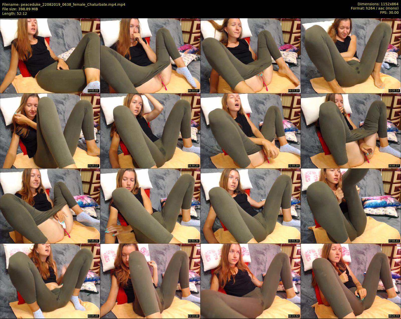 peaceduke — 53 minute Chaturbate female cam show recording, 720p, Aug 22, 2019