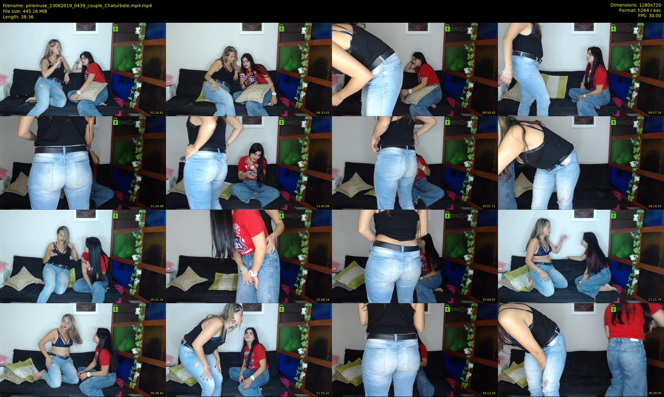 pinkmuse — 39 minute Chaturbate couple cam show recording, 720p, Aug 23, 2019