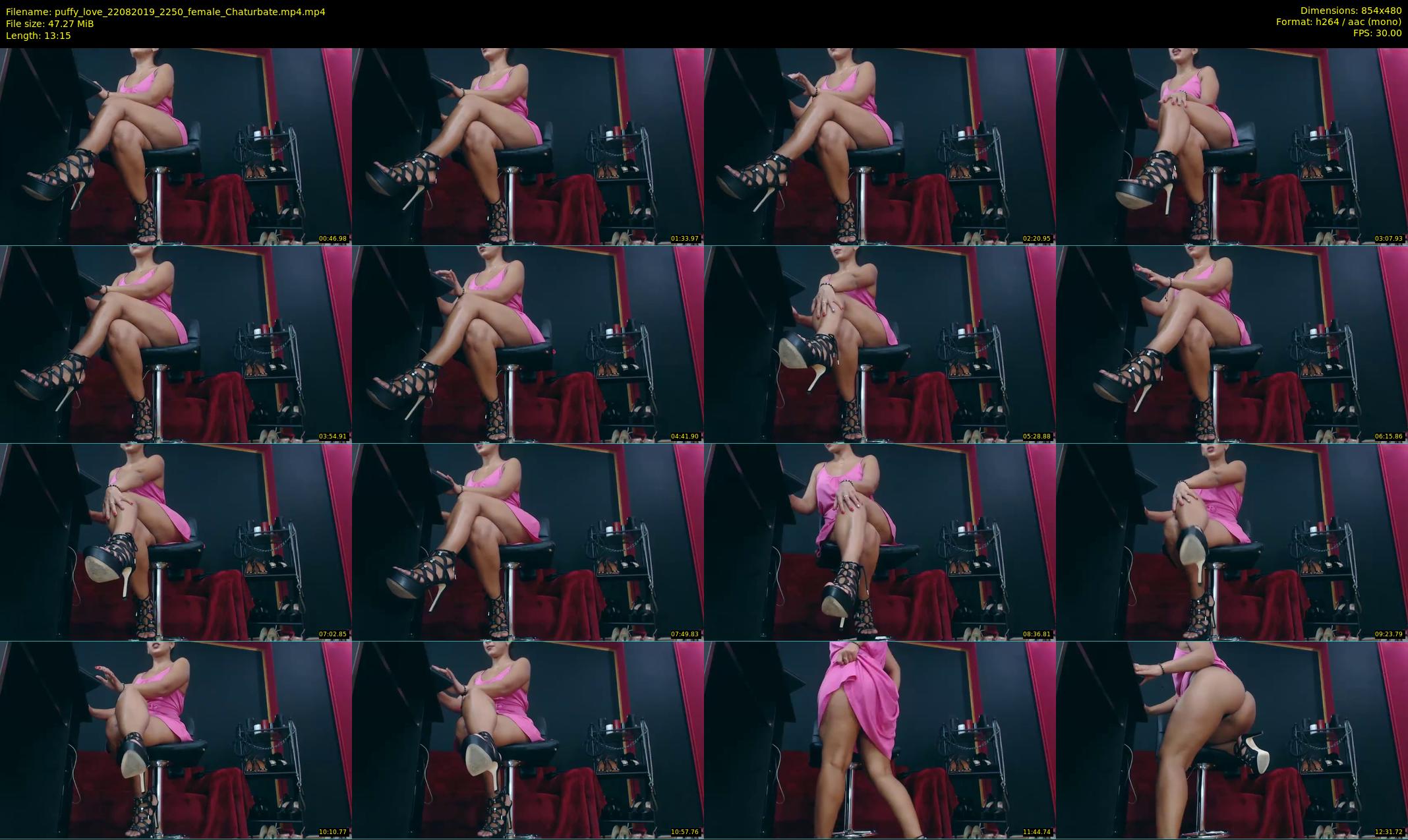 puffy_love — 14 minute Chaturbate female cam show recording, 480p, Aug 22, 2019