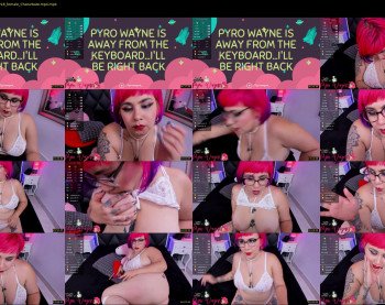 pyrowayne — 57 minute Chaturbate female cam show recording, 720p, Aug 23, 2019