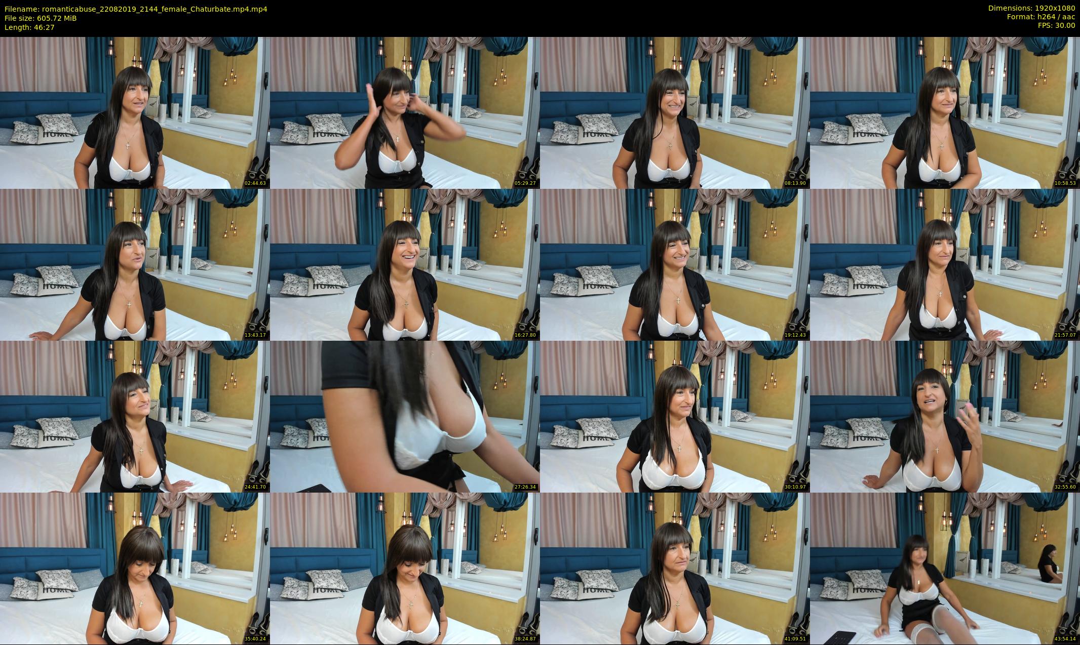 romanticabuse — 47 minute Chaturbate female cam show recording, 1080p, Aug 22, 2019