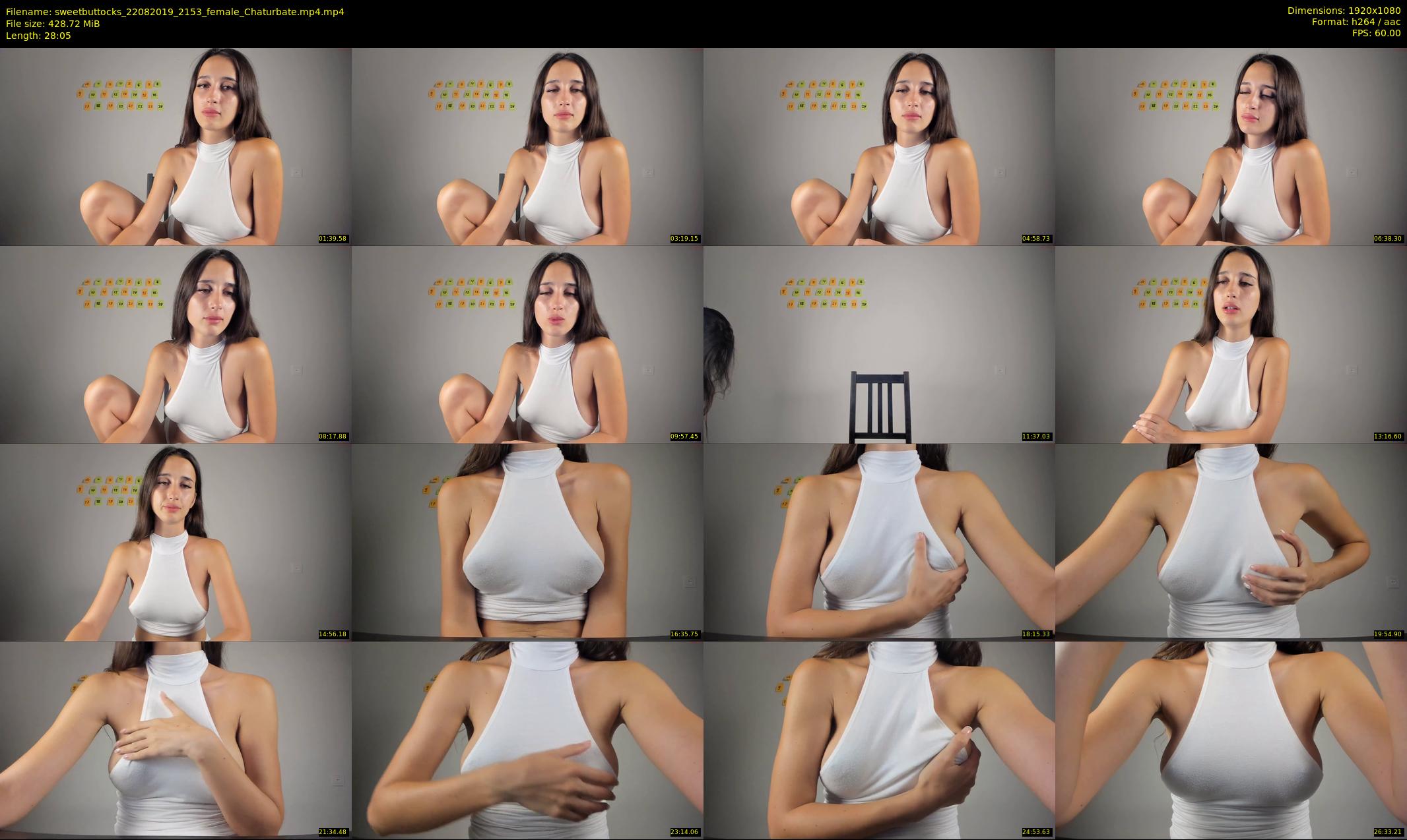 sweetbuttocks — 29 minute Chaturbate female cam show recording, 1080p, Aug 22, 2019