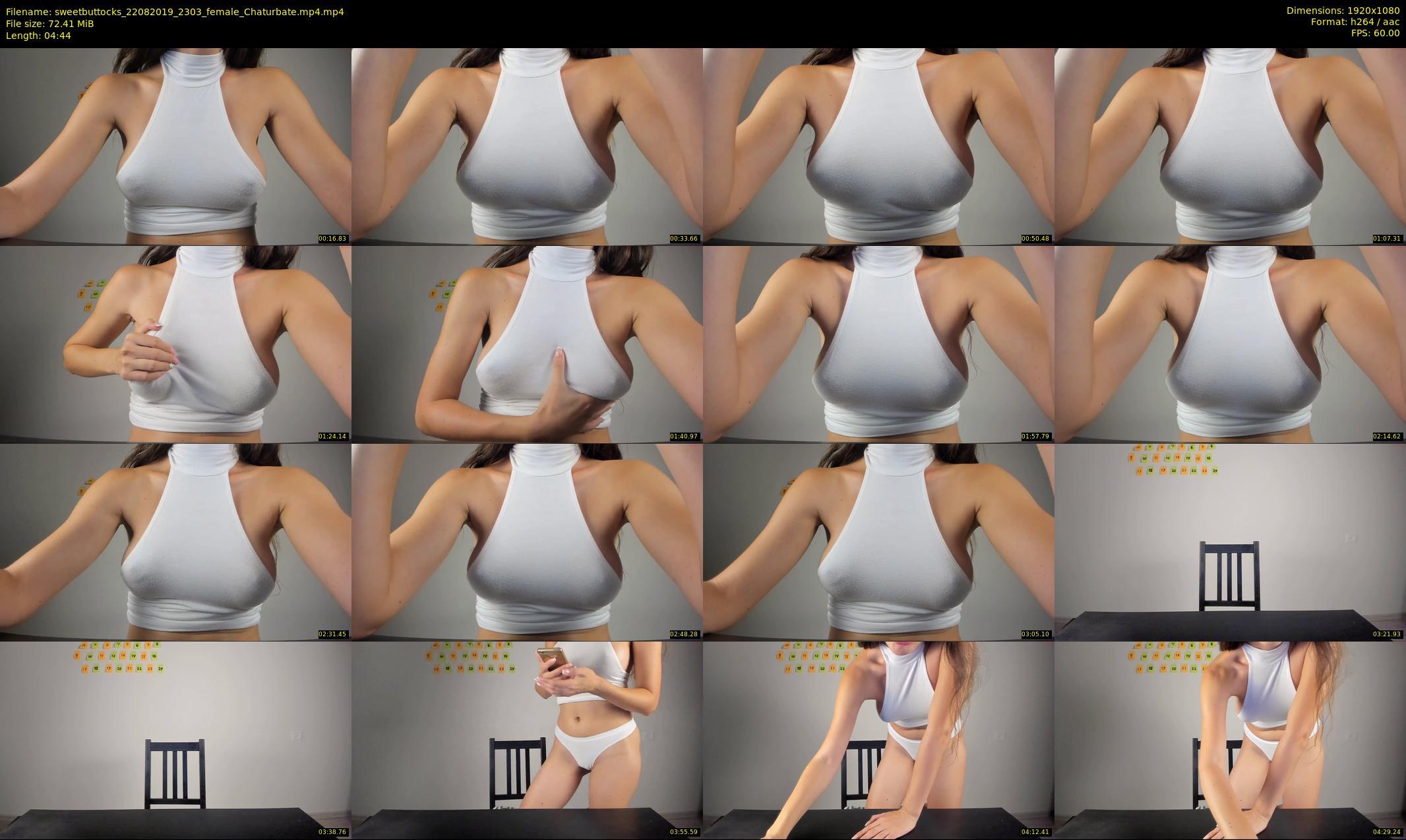 sweetbuttocks — 5 minute Chaturbate female cam show recording, 1080p, Aug 22, 2019