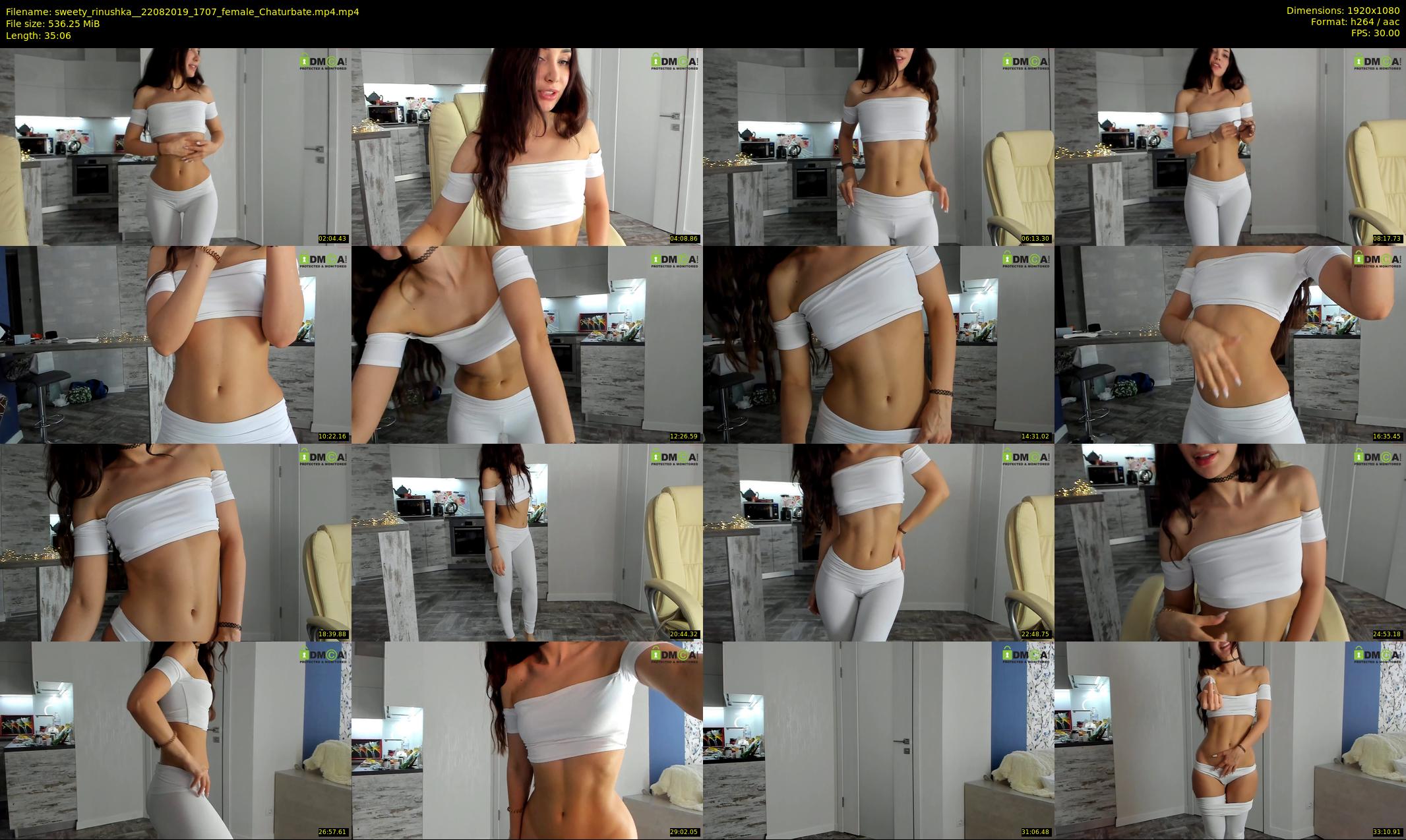 sweety_rinushka_ — 36 minute Chaturbate female cam show recording, 1080p, Aug 22, 2019