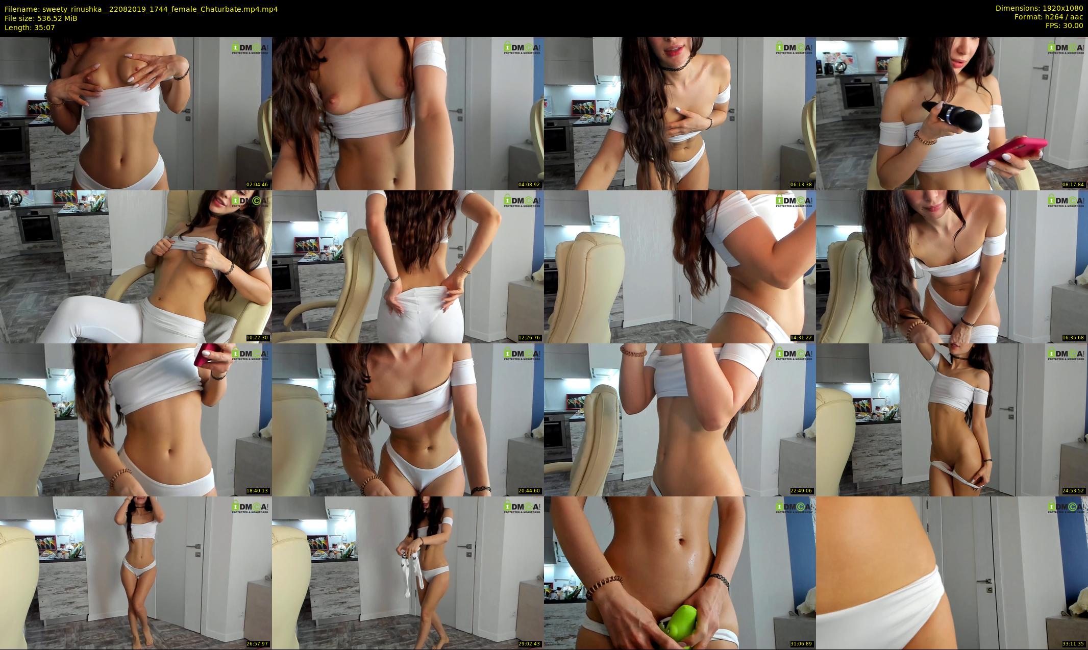 sweety_rinushka_ — 36 minute Chaturbate female cam show recording, 1080p, Aug 22, 2019