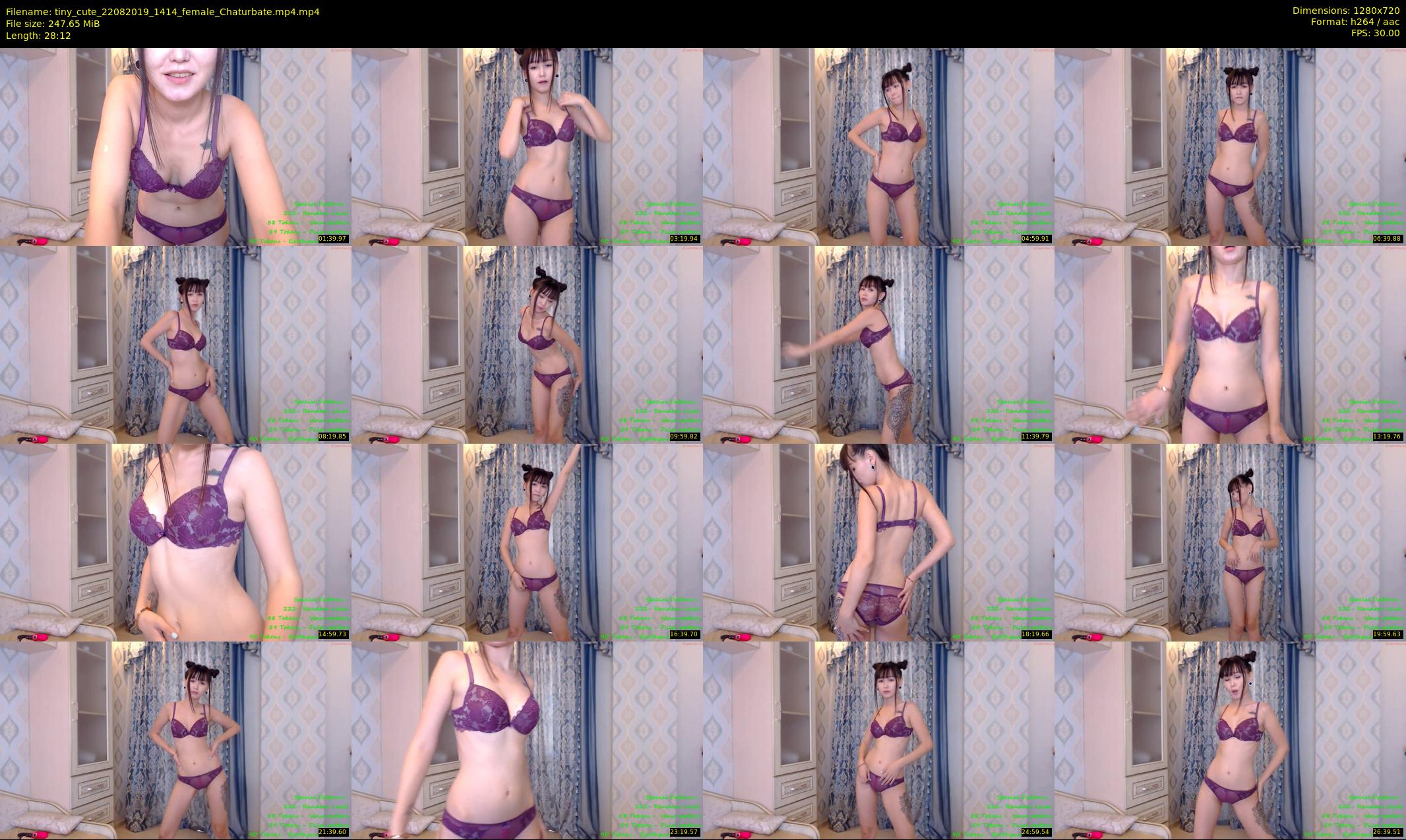 tiny_cute — 29 minute Chaturbate female cam show recording, 720p, Aug 22, 2019