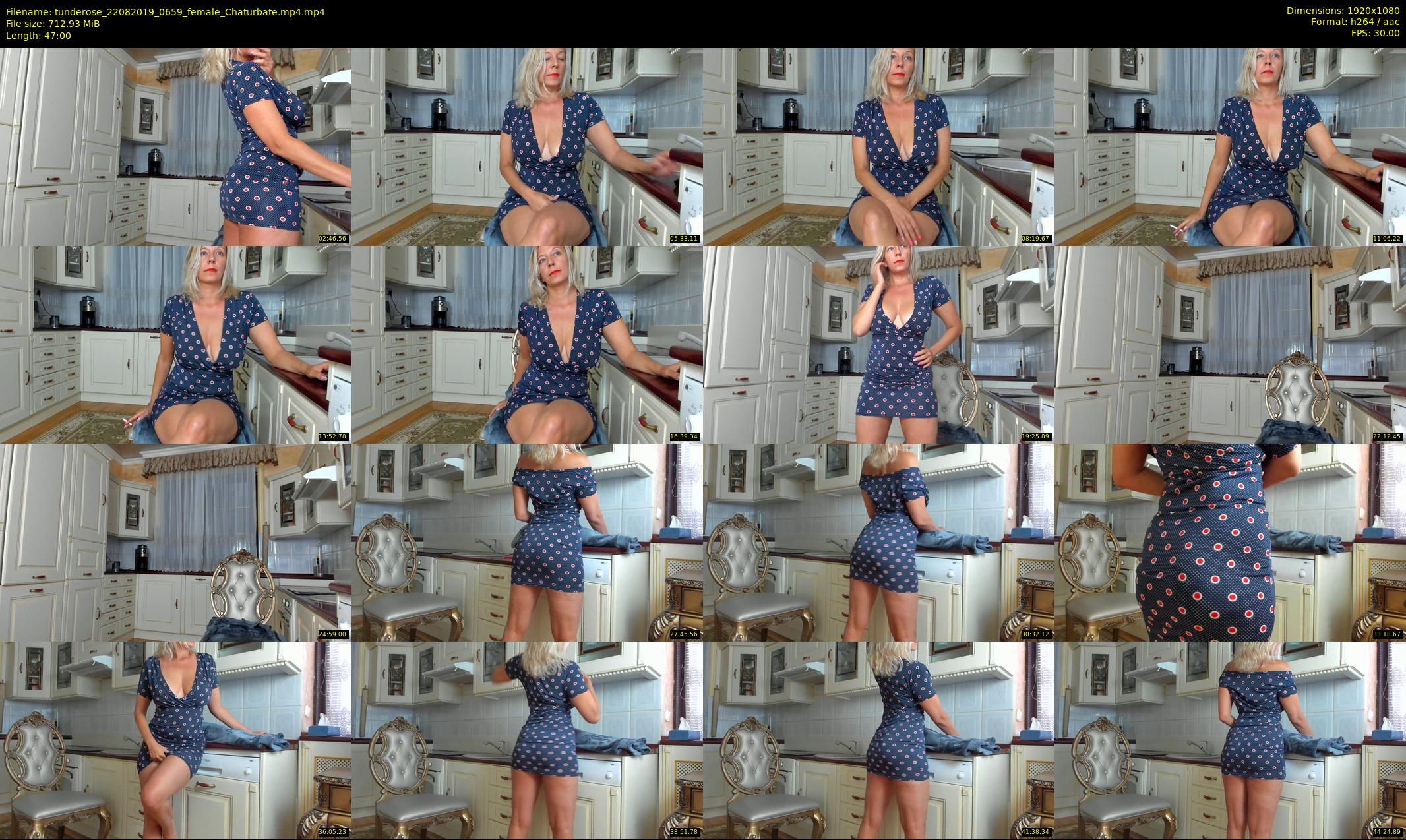 tunderose — 47 minute Chaturbate female cam show recording, 1080p, Aug 22, 2019