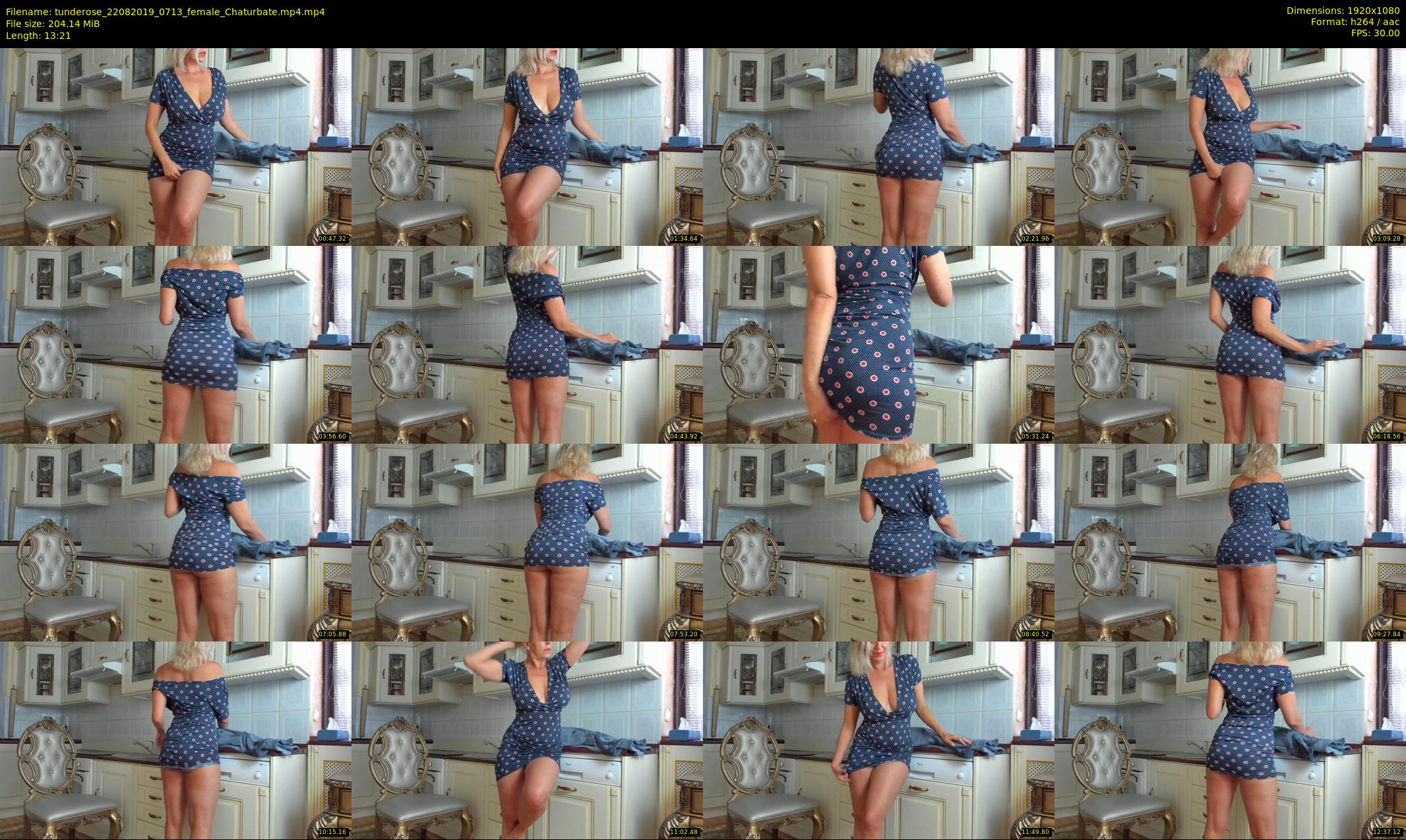 tunderose — 14 minute Chaturbate female cam show recording, 1080p, Aug 22, 2019