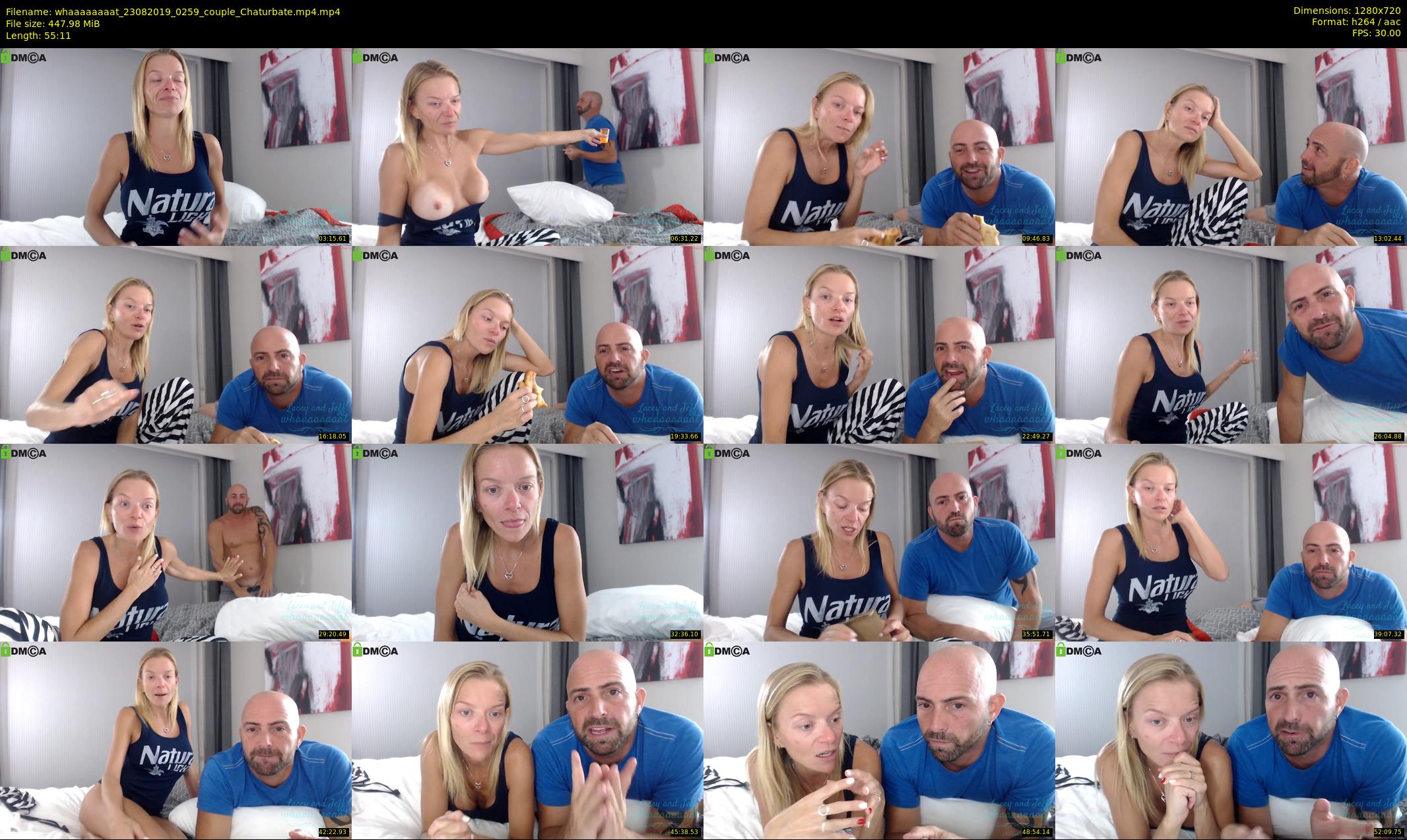 whaaaaaaaat — 56 minute Chaturbate couple cam show recording, 720p, Aug 23, 2019