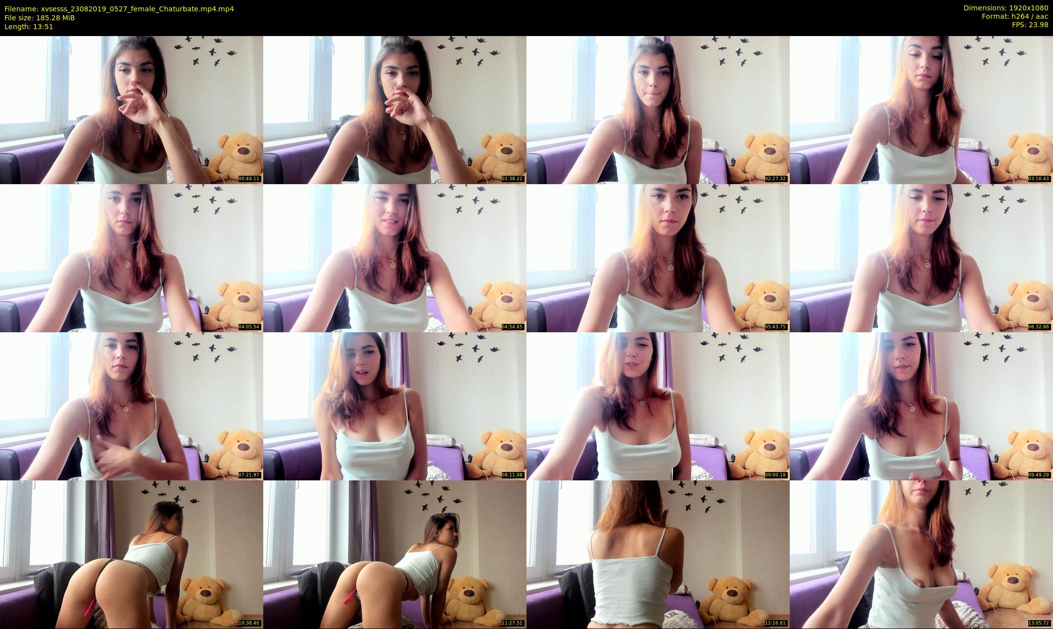 xvsesss — 14 minute Chaturbate female cam show recording, 1080p, Aug 23, 2019