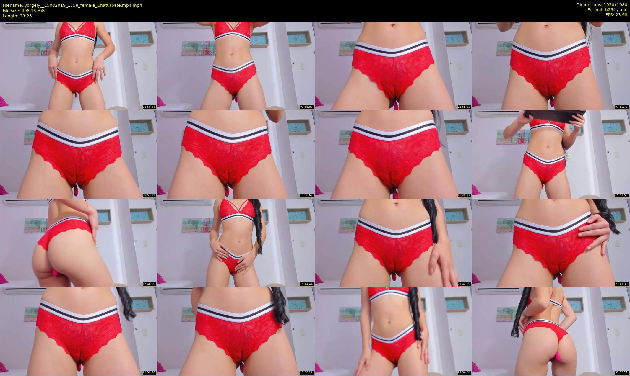 yorgely_ — 34 minute Chaturbate female cam show recording, 1080p, Aug 15, 2019