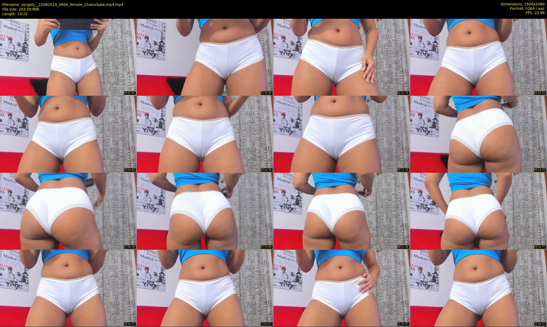 yorgely_ — 14 minute Chaturbate female cam show recording, 1080p, Aug 22, 2019