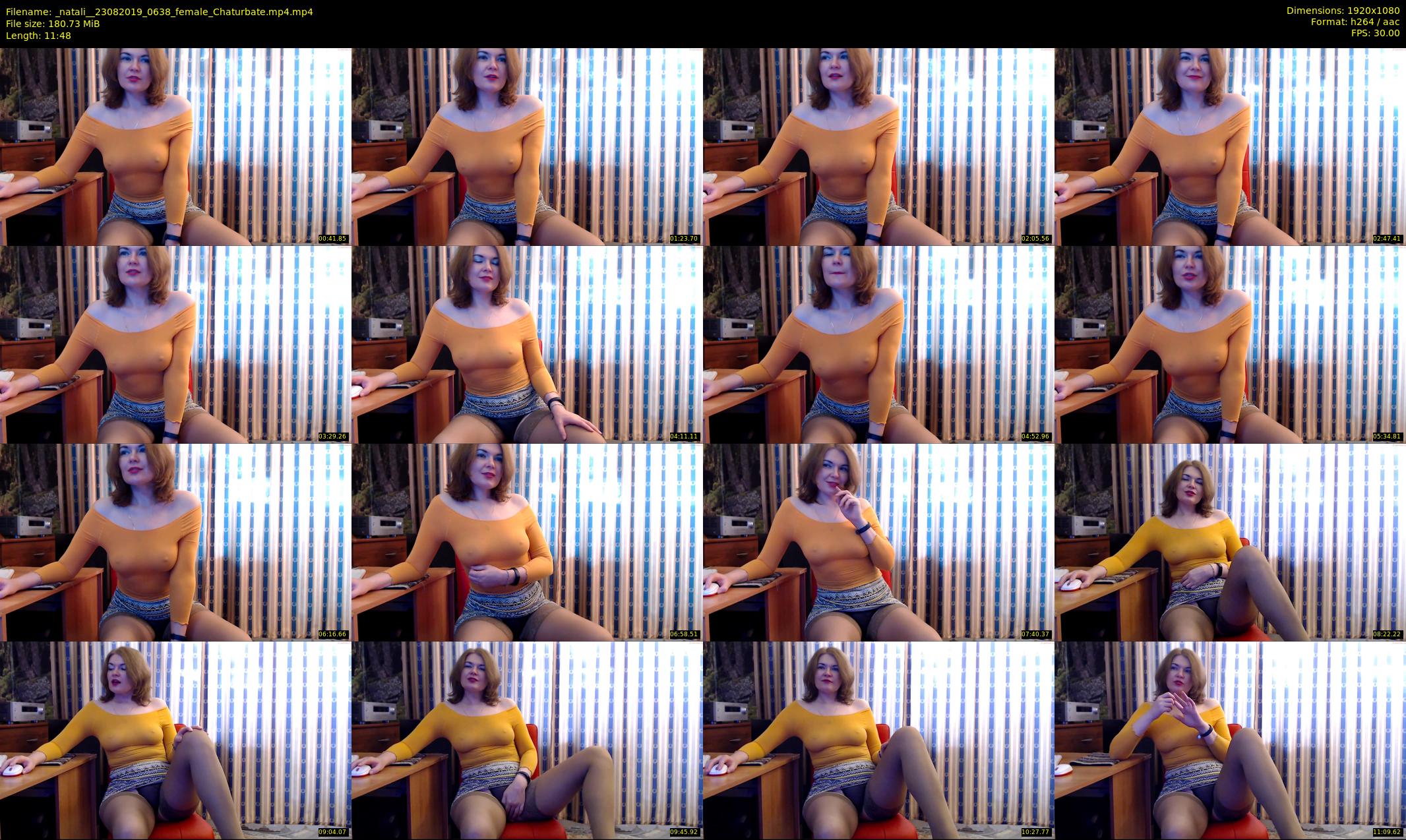 _natali_ — 12 minute Chaturbate female cam show recording, 1080p, Aug 23, 2019