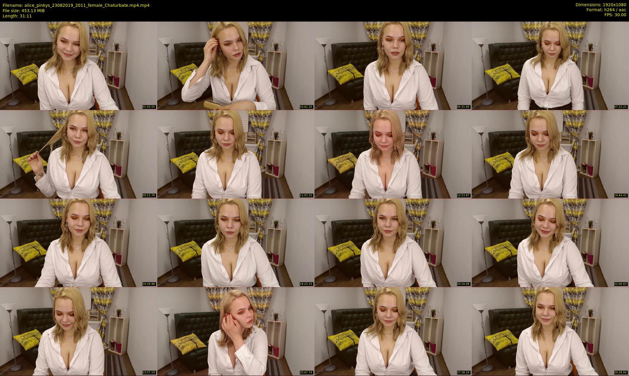 alice_pinkys — 32 minute Chaturbate female cam show recording, 1080p, Aug 23, 2019