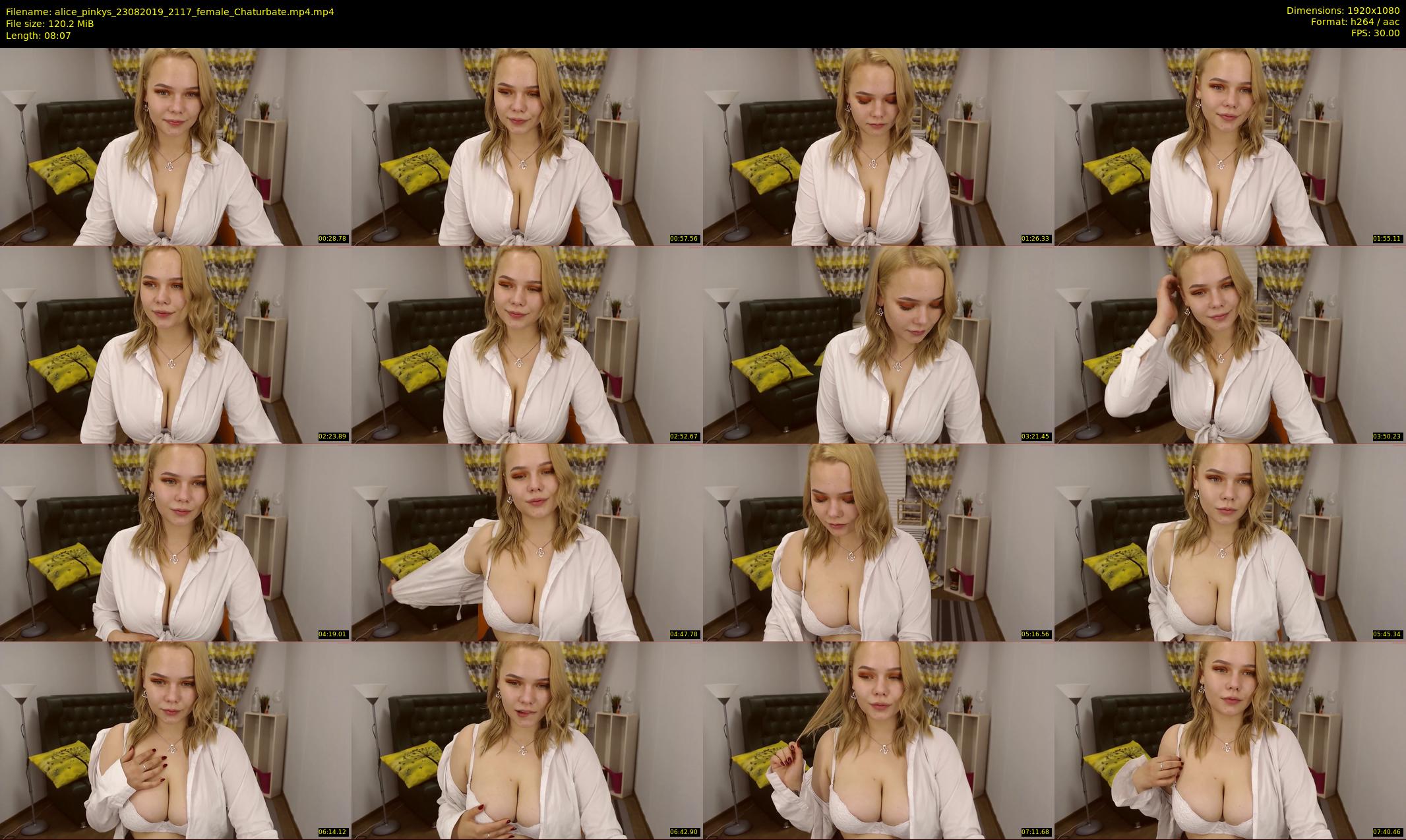 alice_pinkys — 9 minute Chaturbate female cam show recording, 1080p, Aug 23, 2019