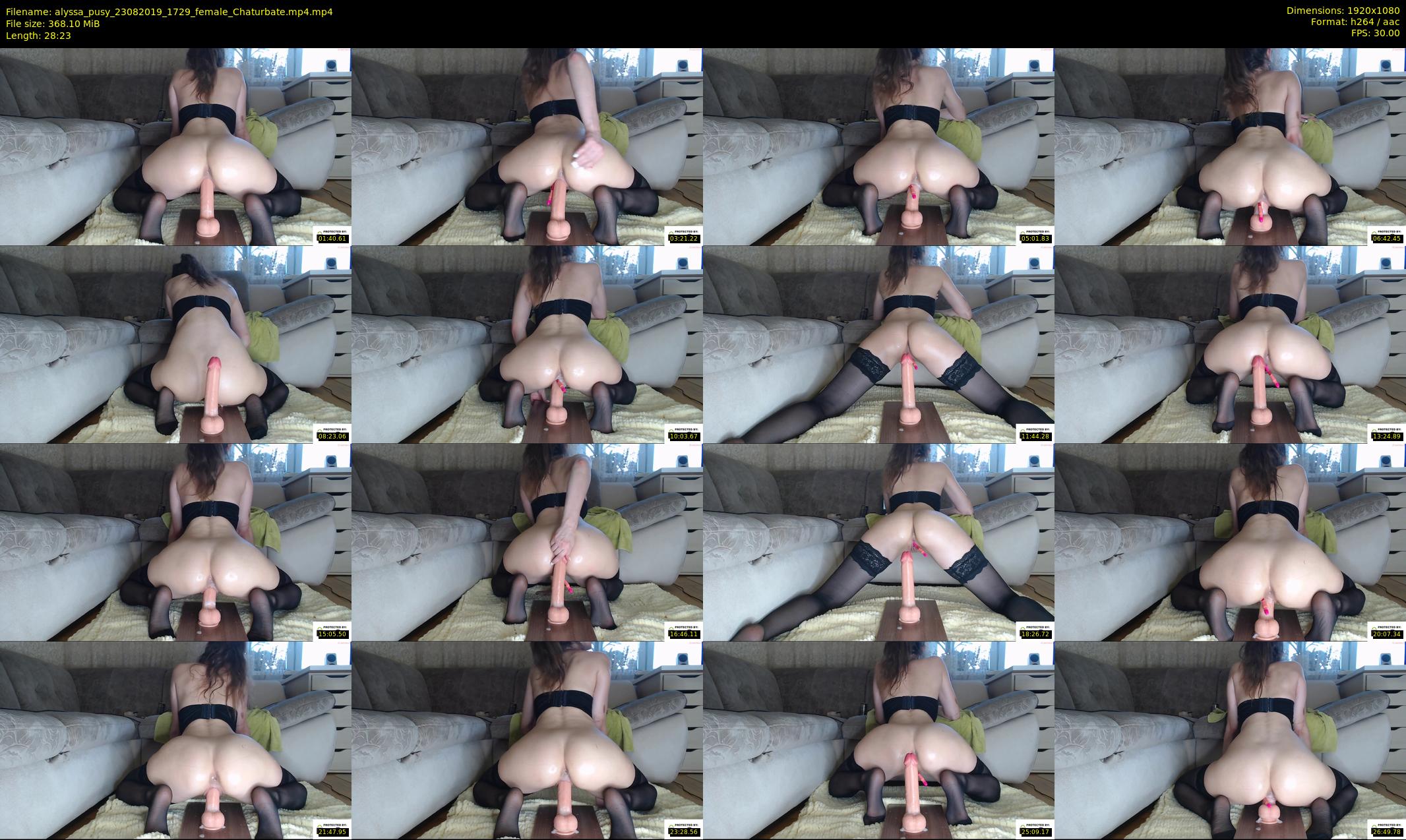 alyssa_pusy — 29 minute Chaturbate couple cam show recording, 1080p, Aug 23, 2019