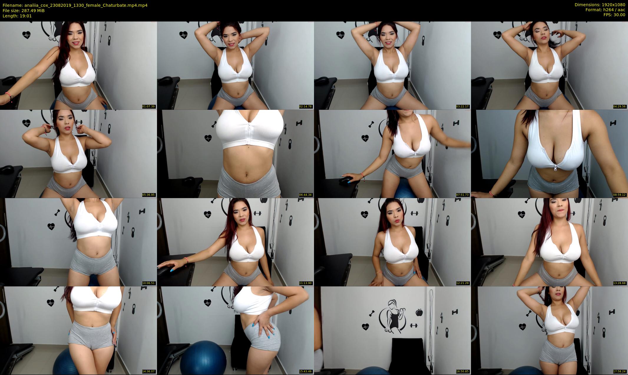 analiia_cox — 20 minute Chaturbate female cam show recording, 1080p, Aug 23, 2019