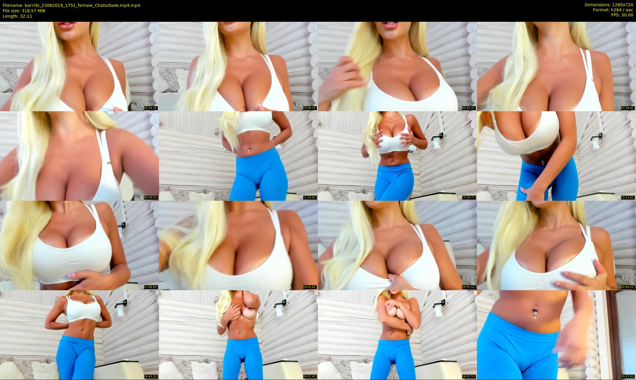 barrrbi — 33 minute Chaturbate female cam show recording, 720p, Aug 23, 2019
