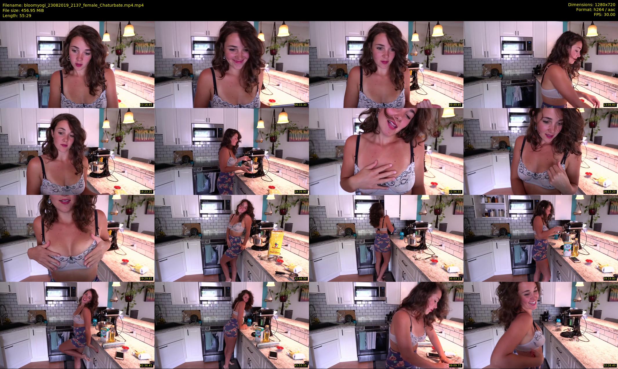 bloomyogi — 56 minute Chaturbate female cam show recording, 720p, Aug 23, 2019