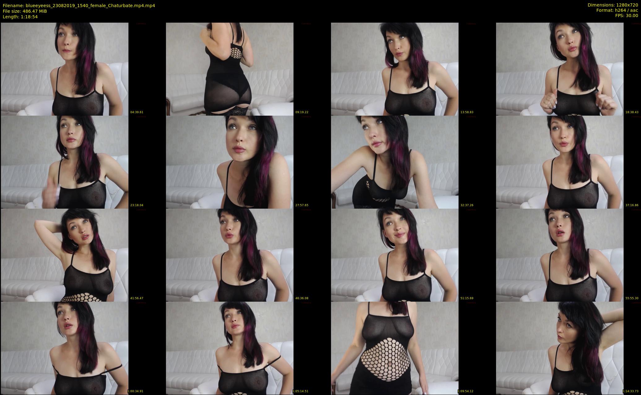 blueeyeess — 79 minute Chaturbate female cam show recording, 720p, Aug 23, 2019