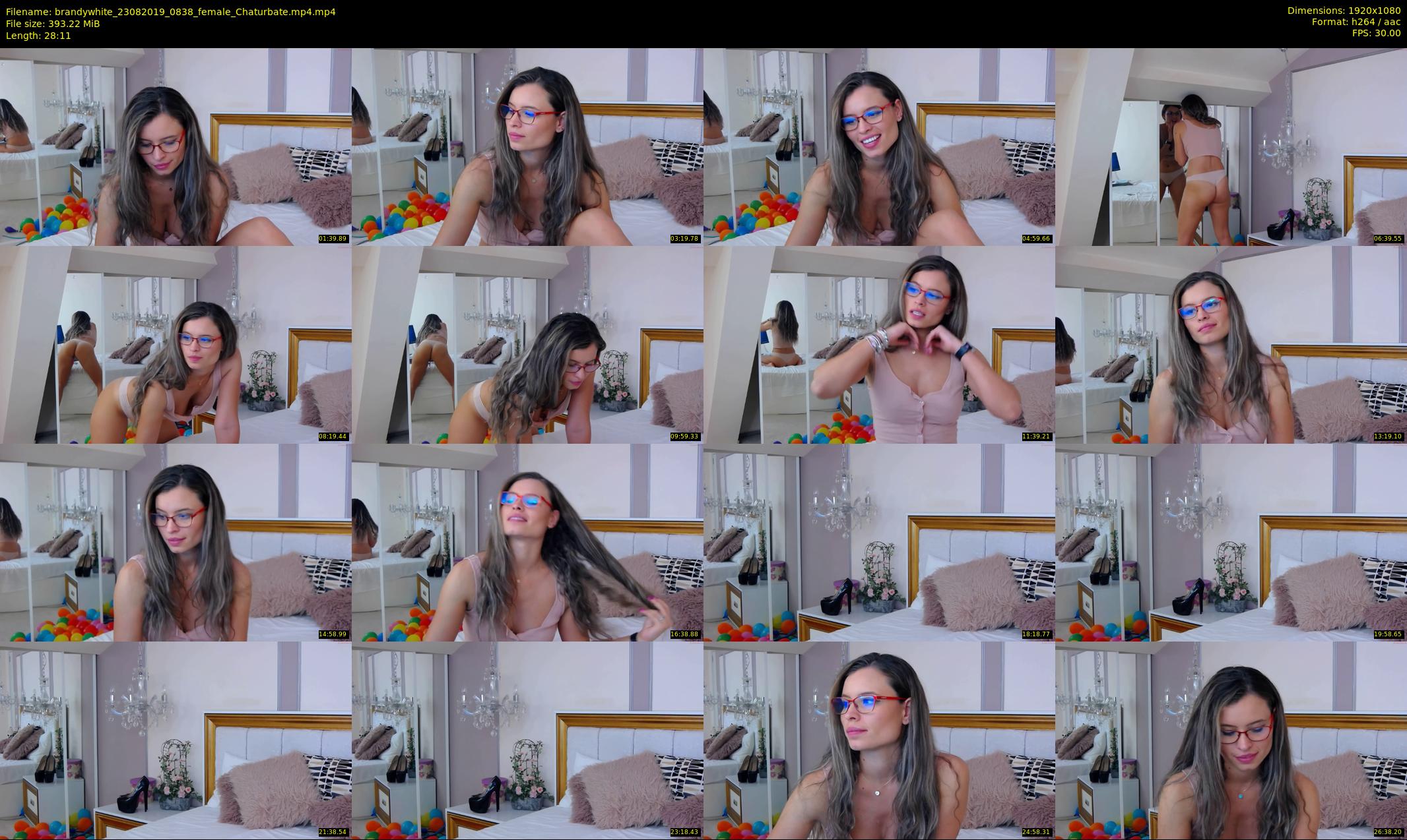 brandywhite — 29 minute Chaturbate female cam show recording, 1080p, Aug 23, 2019