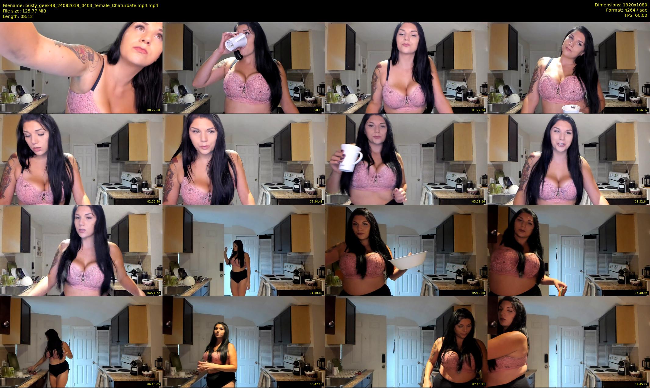 busty_geek48 — 9 minute Chaturbate female cam show recording, 1080p, Aug 24, 2019