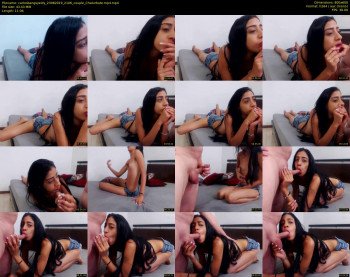 carlosbangsyeidy — 12 minute Chaturbate couple cam show recording, 480p, Aug 23, 2019