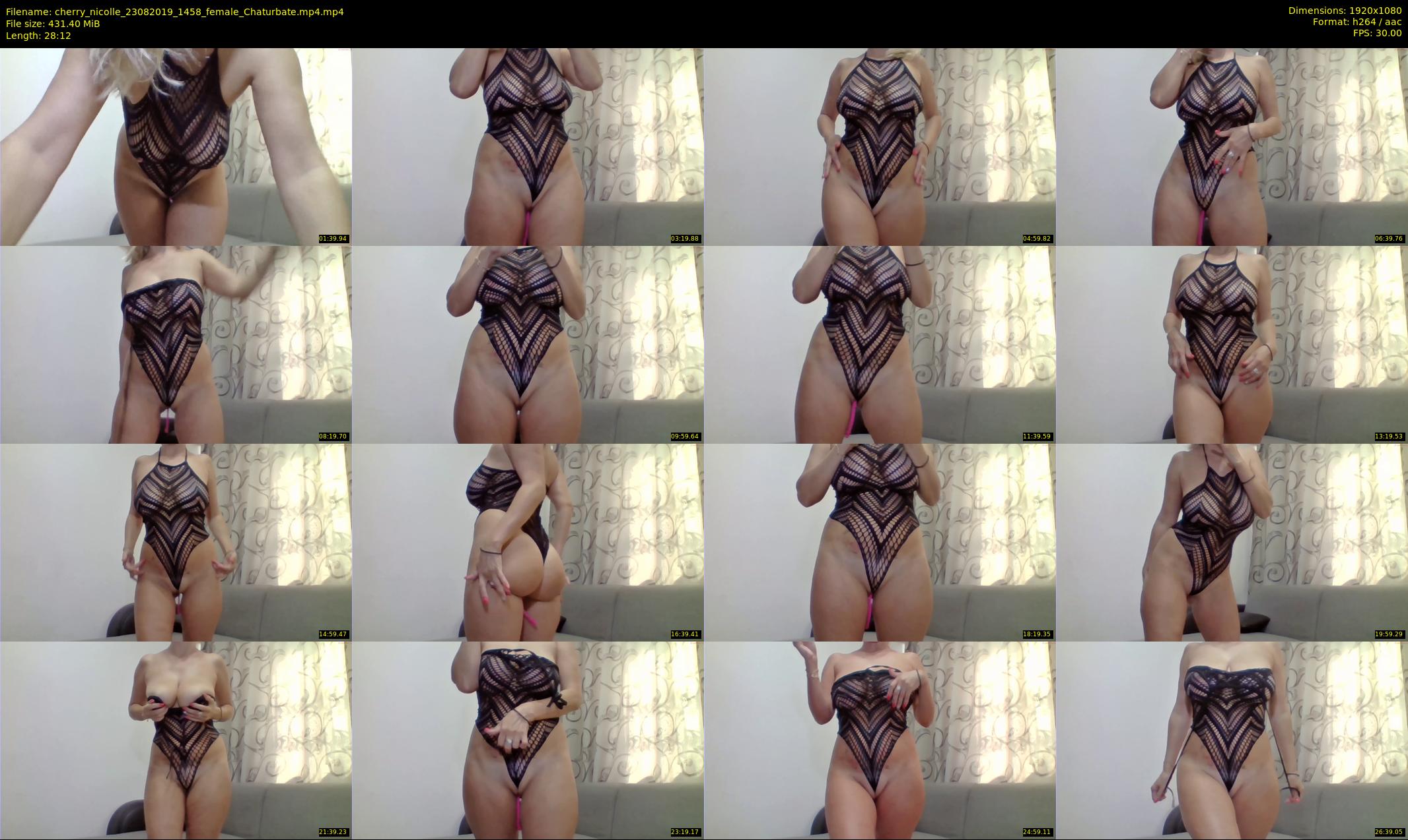 cherry_nicolle — 29 minute Chaturbate female cam show recording, 1080p, Aug 23, 2019