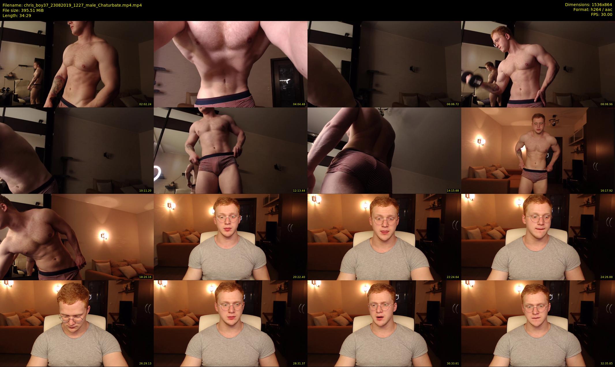 chris_boy37 — 35 minute Chaturbate male cam show recording, 720p, Aug 23, 2019