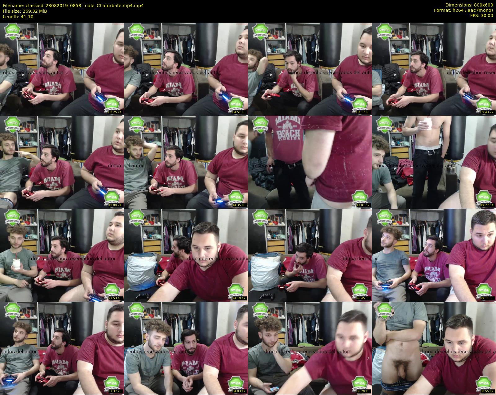 classied — 42 minute Chaturbate male cam show recording, 480p, Aug 23, 2019
