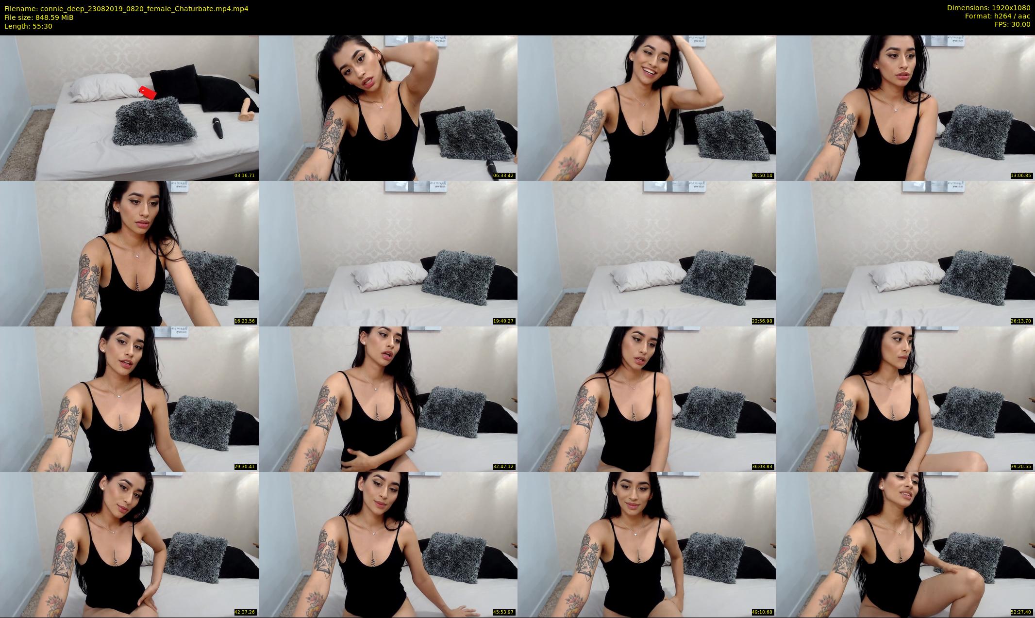 connie_deep — 56 minute Chaturbate female cam show recording, 1080p, Aug 23, 2019