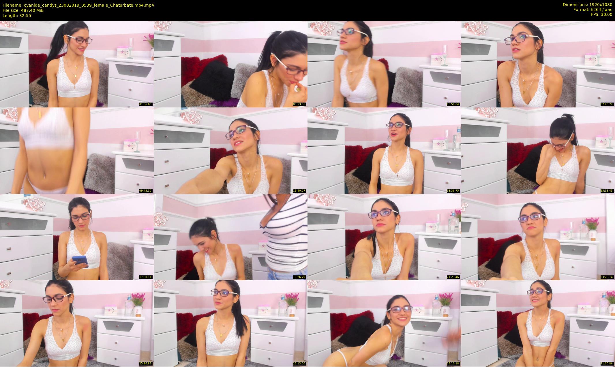 cyanide_candys — 33 minute Chaturbate female cam show recording, 1080p, Aug 23, 2019