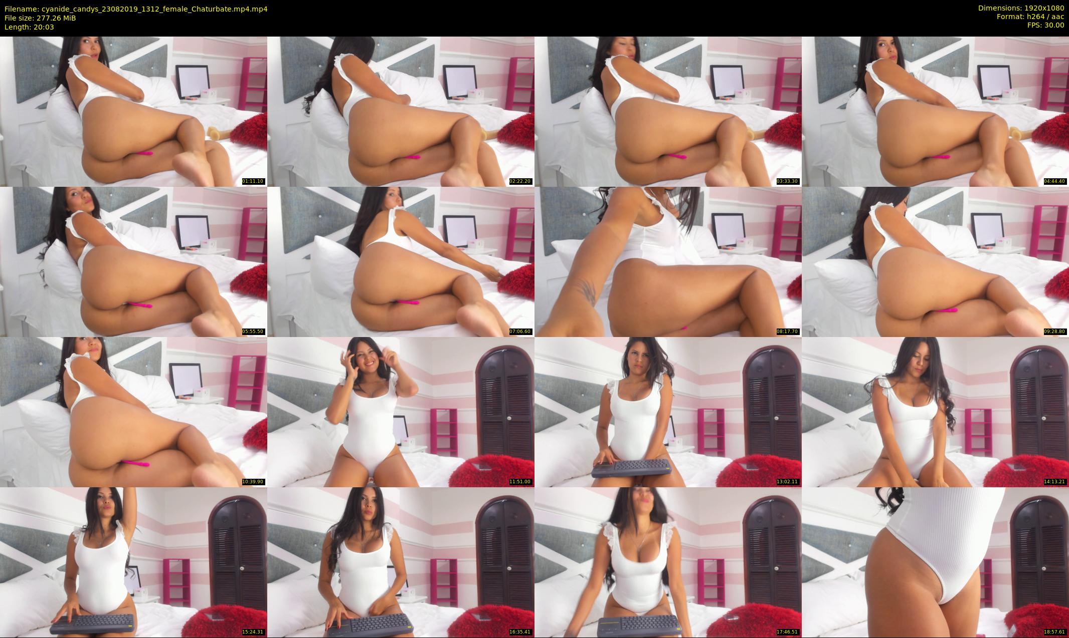 cyanide_candys — 21 minute Chaturbate female cam show recording, 1080p, Aug 23, 2019
