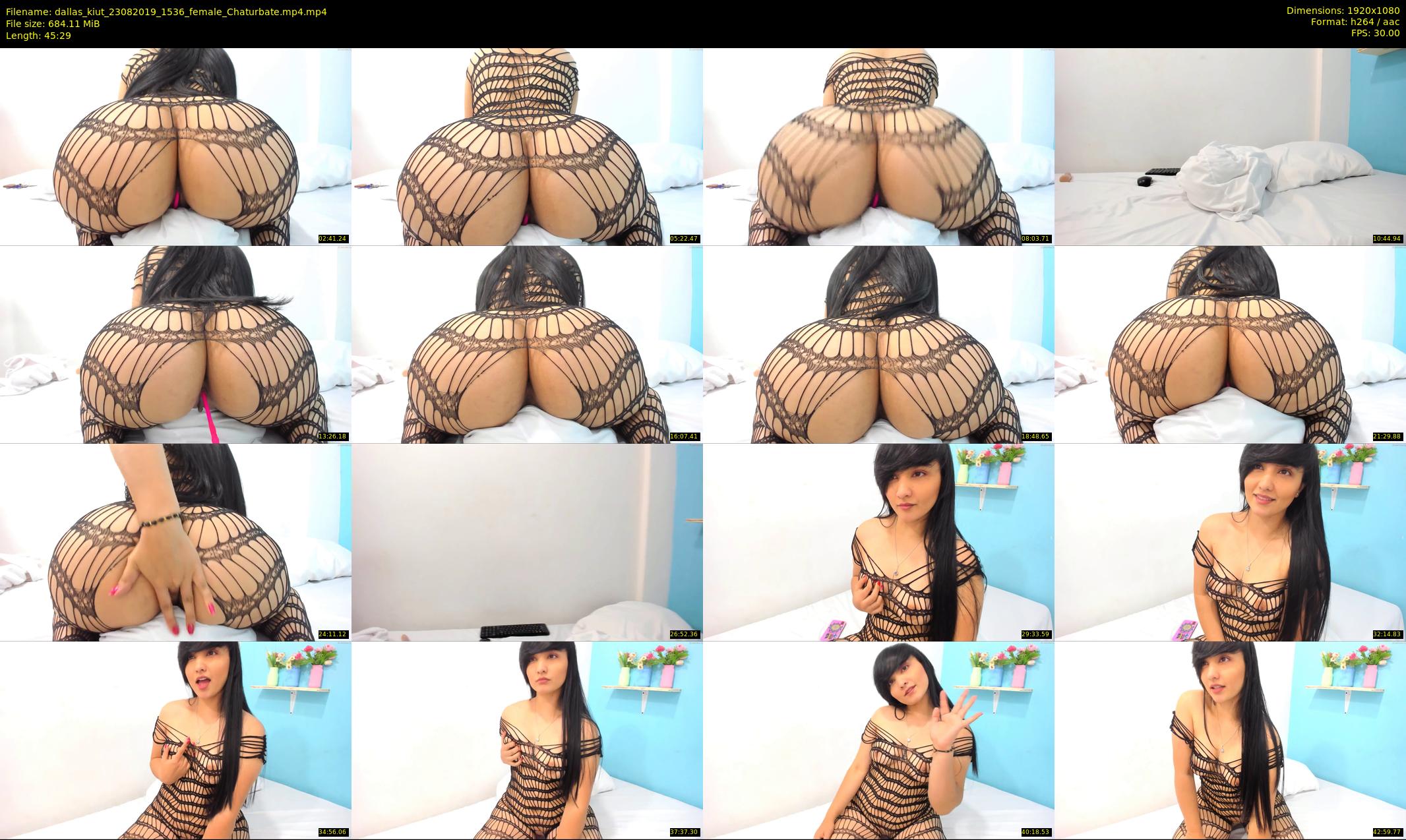 dallas_kiut — 46 minute Chaturbate female cam show recording, 1080p, Aug 23, 2019