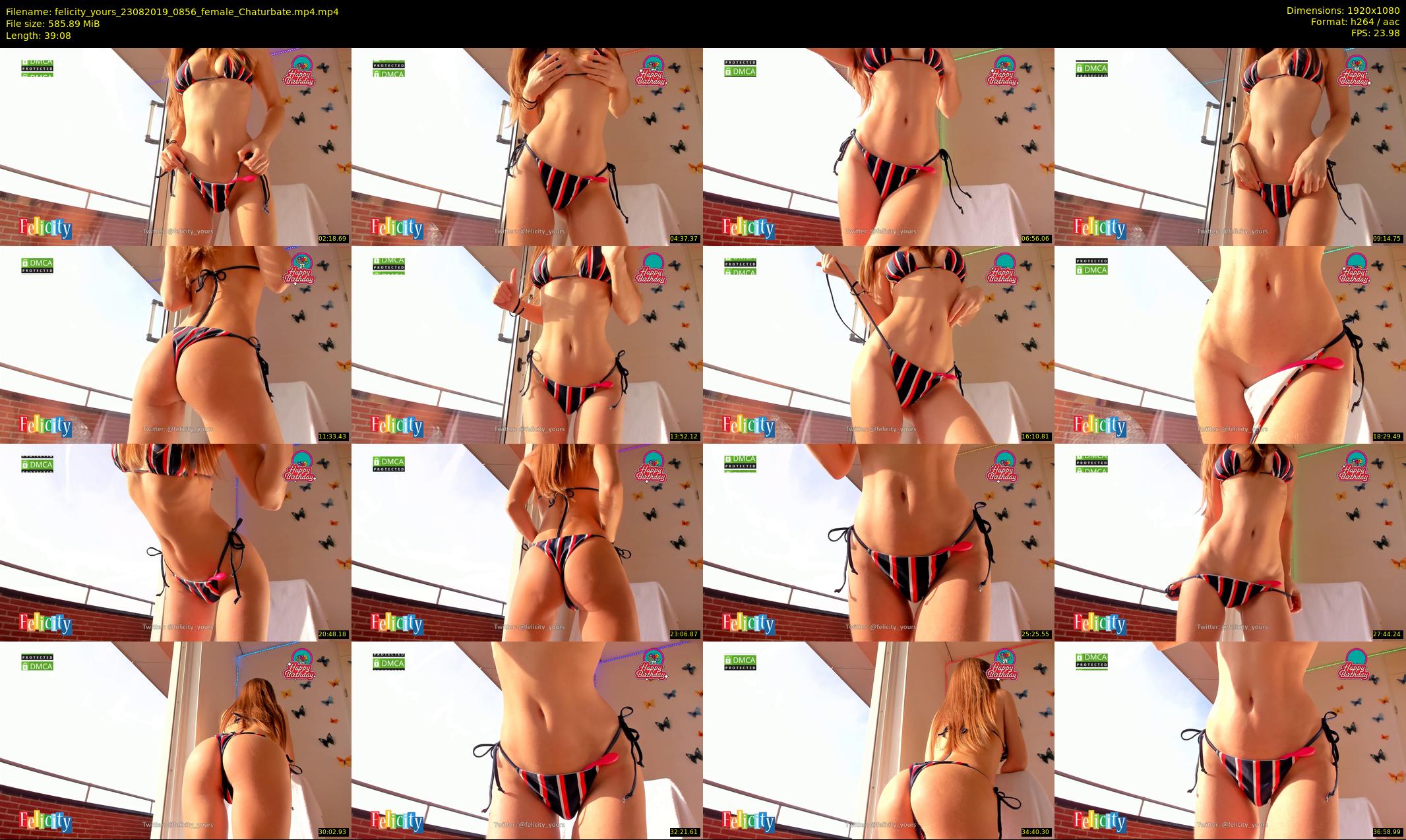 felicity_yours — 40 minute Chaturbate female cam show recording, 1080p, Aug 23, 2019
