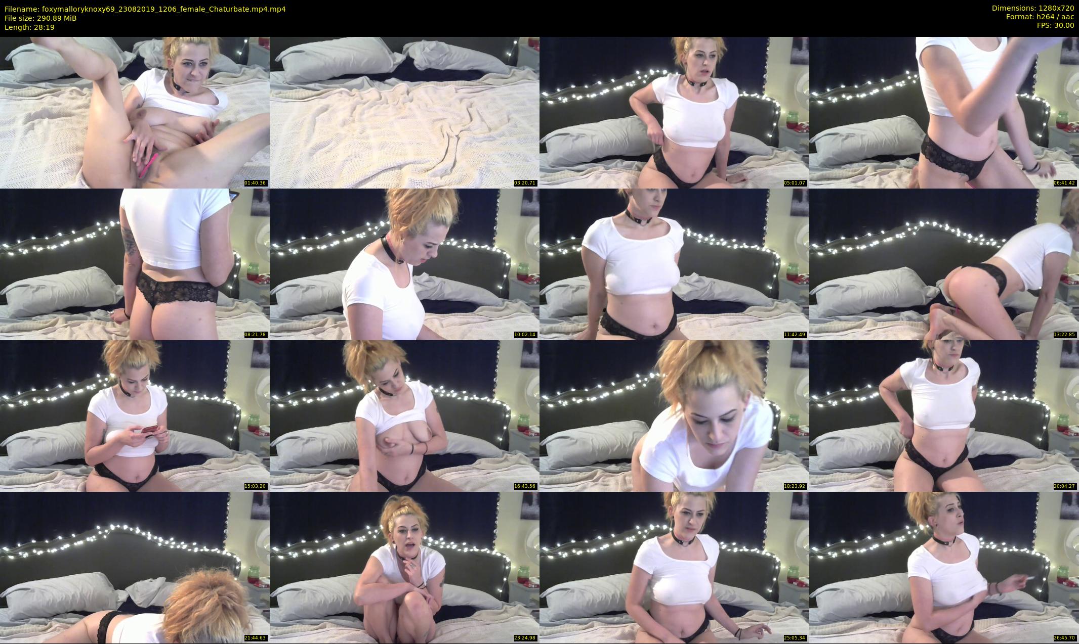 foxymalloryknoxy69 — 29 minute Chaturbate couple cam show recording, 720p, Aug 23, 2019