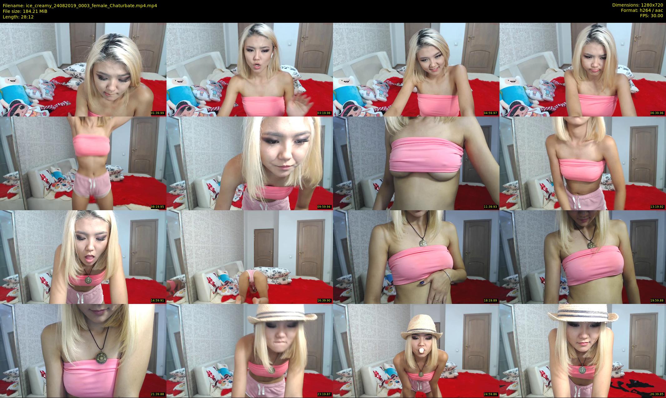 ice_creamy — 29 minute Chaturbate female cam show recording, 720p, Aug 24, 2019