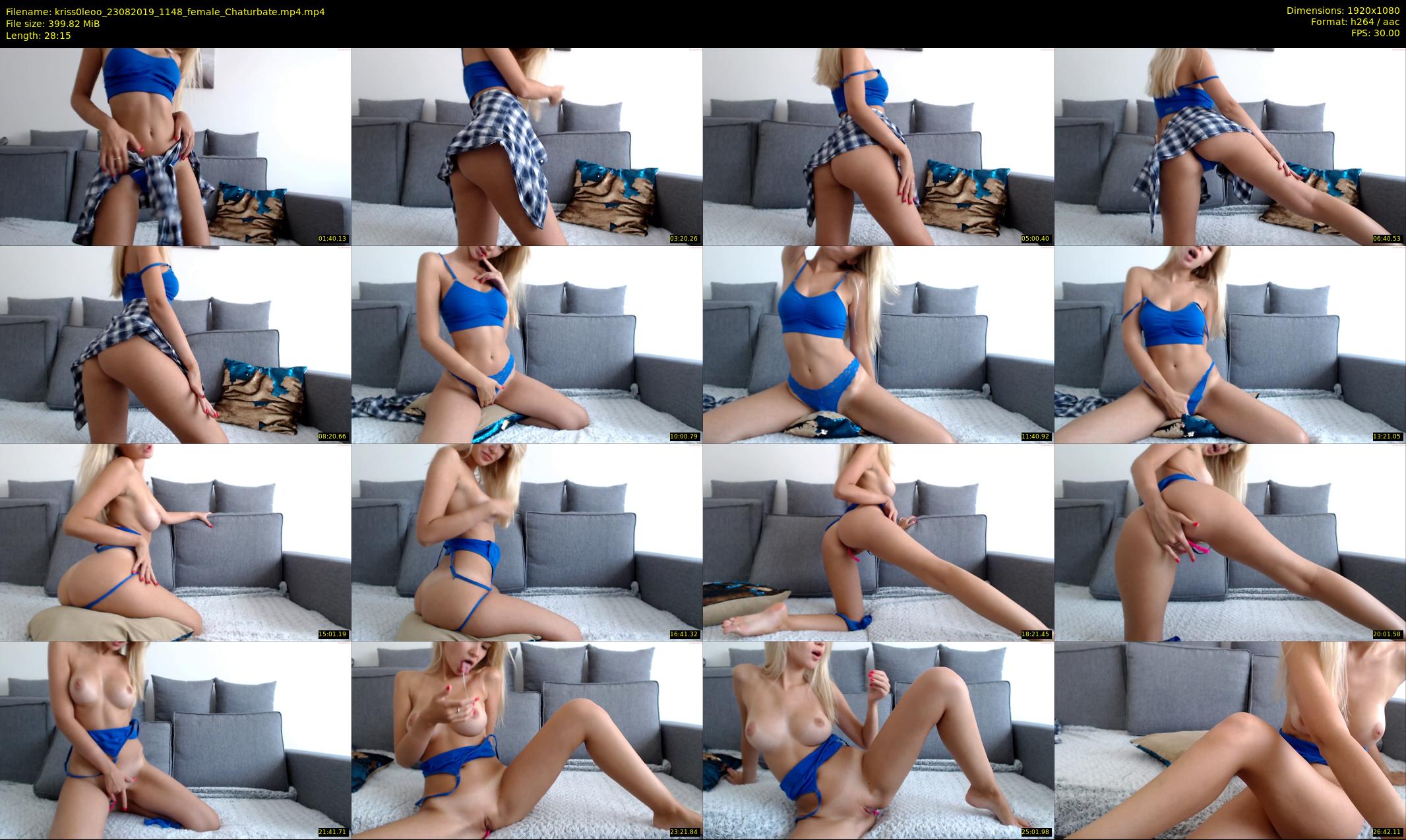 kriss0leoo — 29 minute Chaturbate couple cam show recording, 1080p, Aug 23, 2019