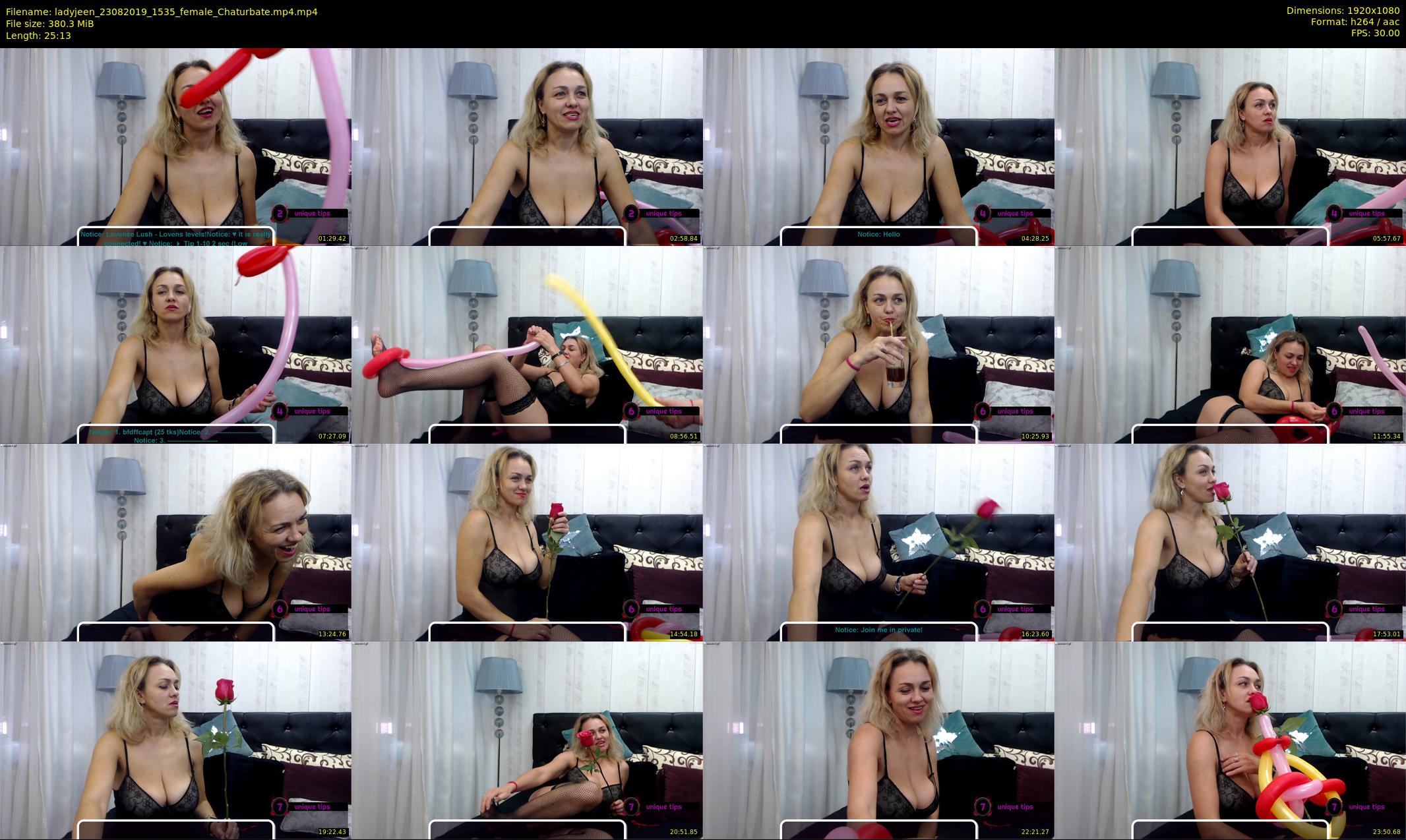 ladyjeen — 26 minute Chaturbate female cam show recording, 1080p, Aug 23, 2019