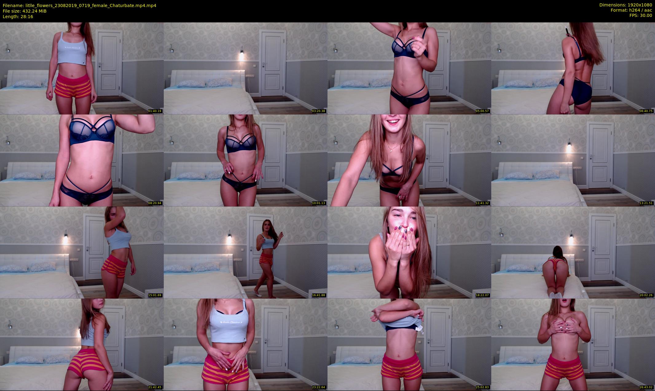 litlle_flowers — 29 minute Chaturbate female cam show recording, 1080p, Aug 23, 2019