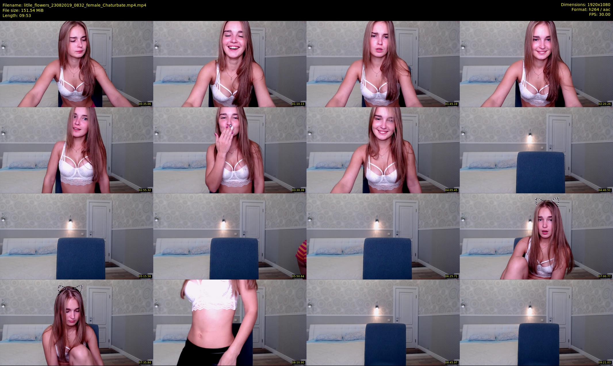 litlle_flowers — 10 minute Chaturbate female cam show recording, 1080p, Aug 23, 2019