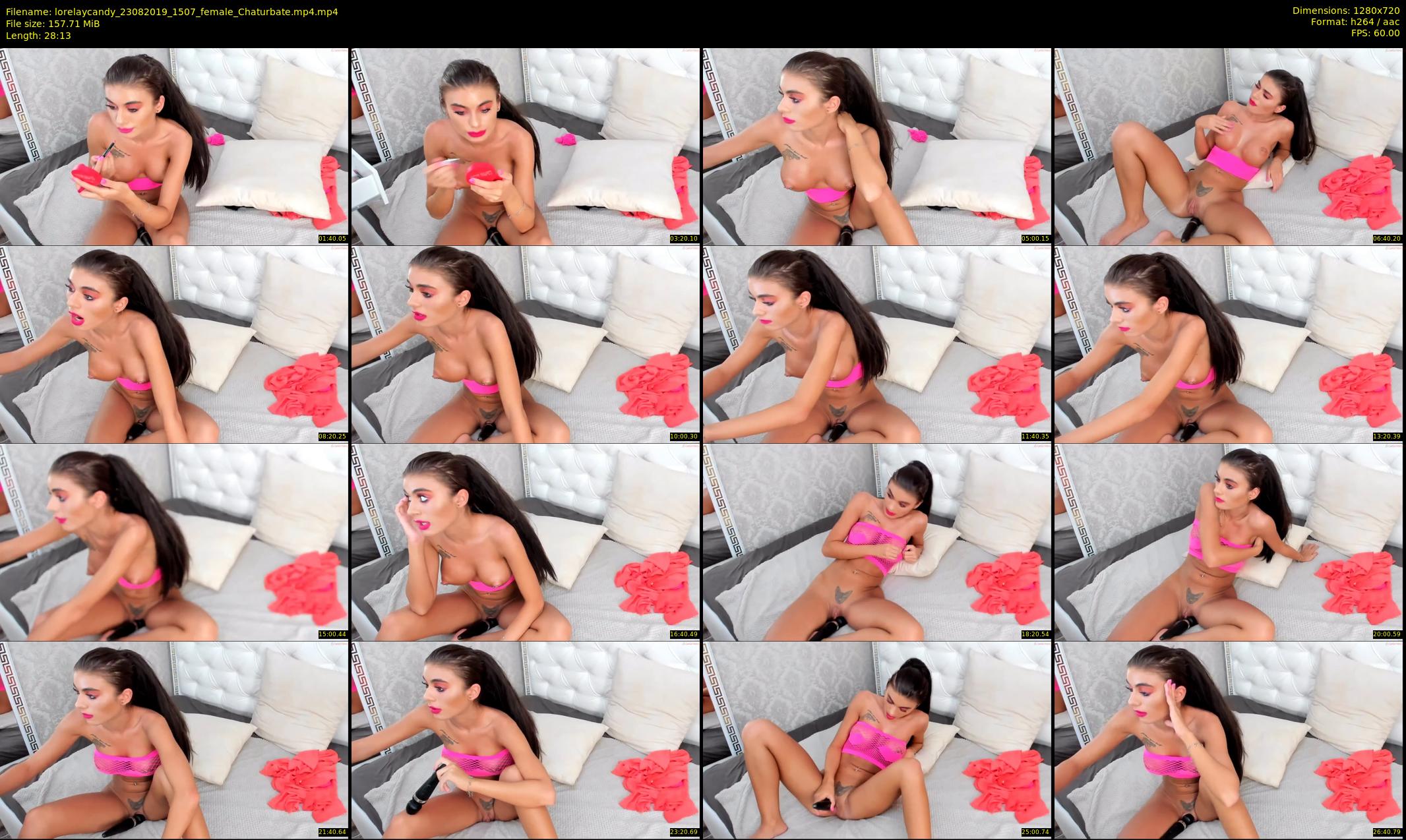 lorelaycandy — 29 minute Chaturbate female cam show recording, 720p, Aug 23, 2019