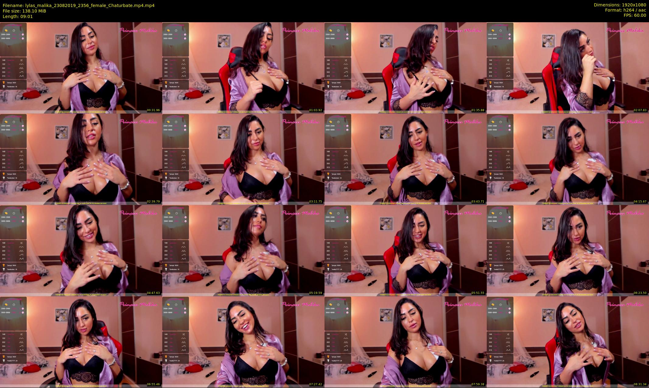 lylas_malika — 10 minute Chaturbate female cam show recording, 1080p, Aug 23, 2019