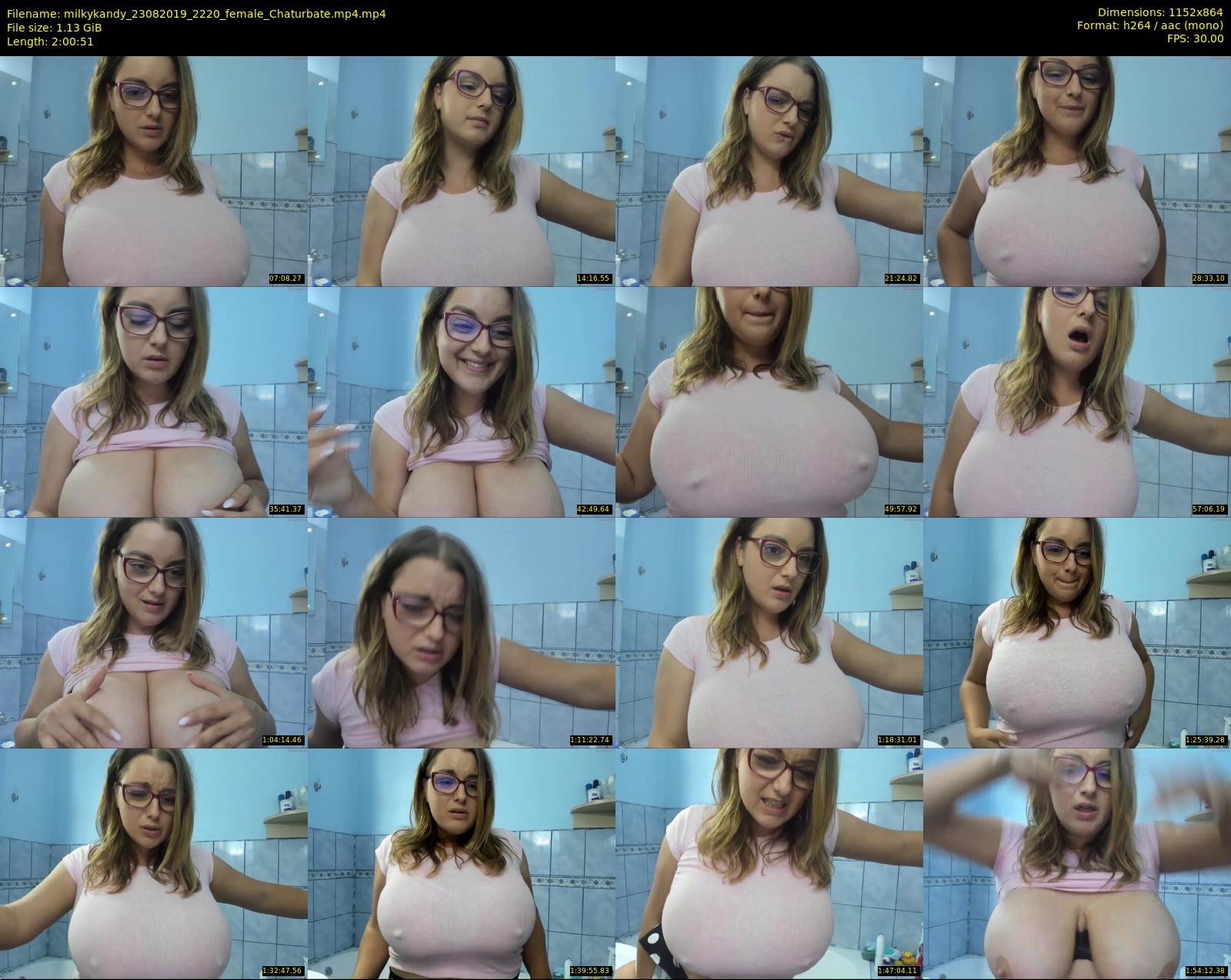 milkykandy — 121 minute Chaturbate female cam show recording, 720p, Aug 23, 2019