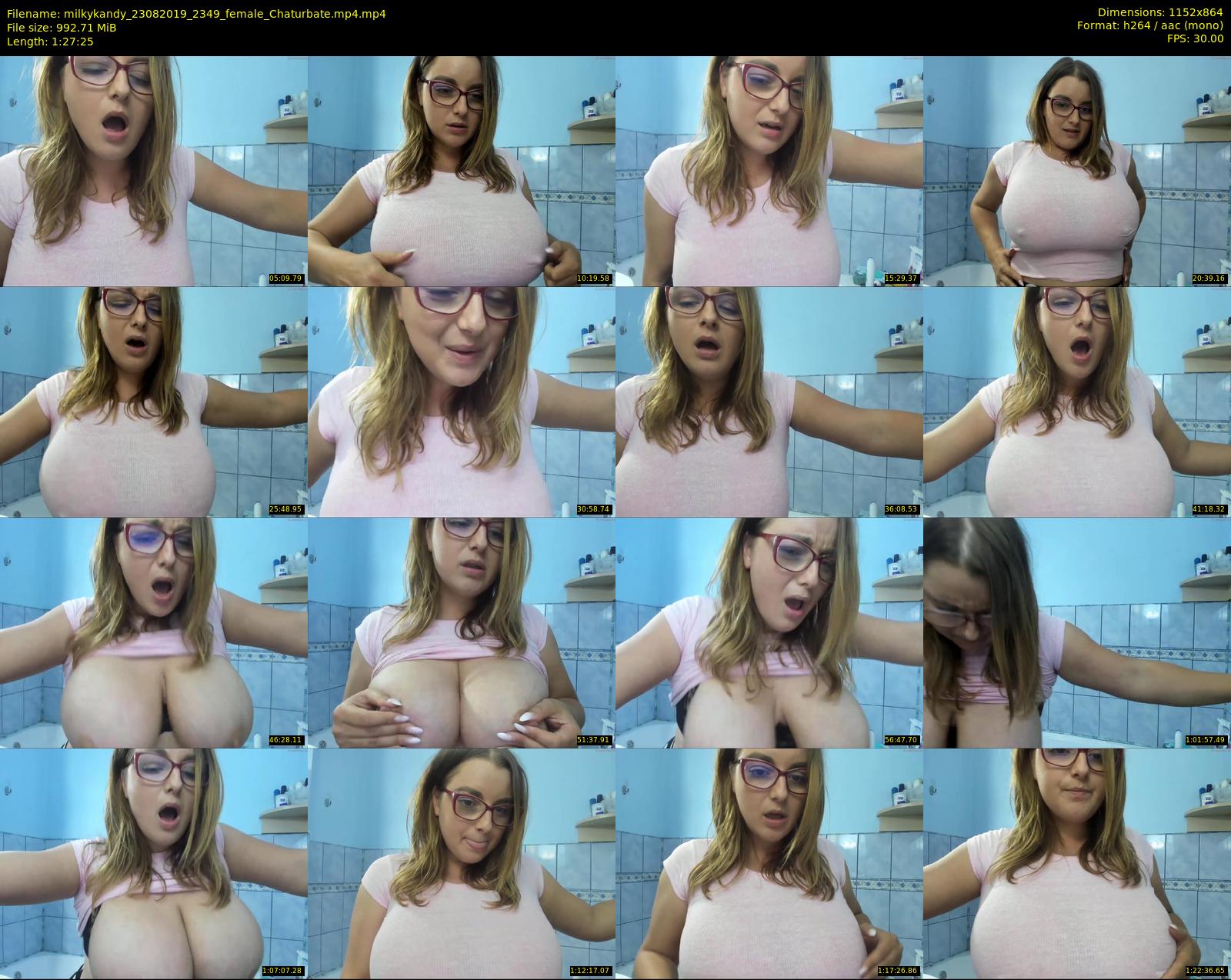 milkykandy — 88 minute Chaturbate female cam show recording, 720p, Aug 23, 2019