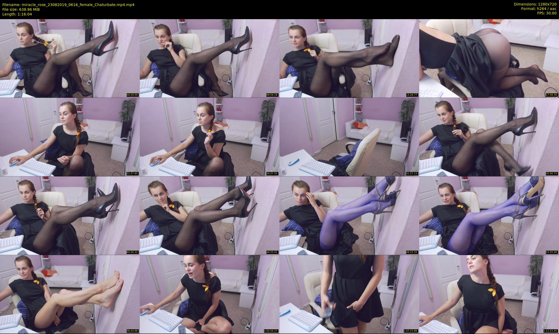 miracle_rose — 77 minute Chaturbate female cam show recording, 720p, Aug 23, 2019