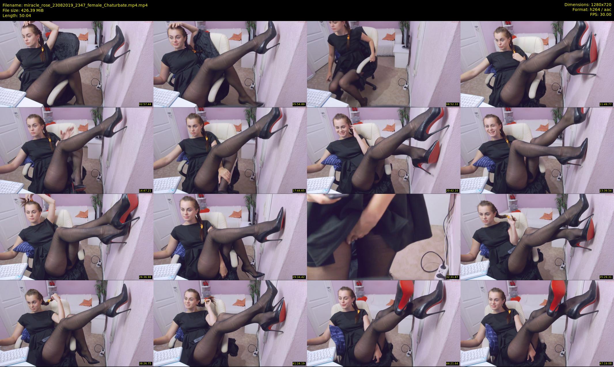 miracle_rose — 51 minute Chaturbate female cam show recording, 720p, Aug 23, 2019